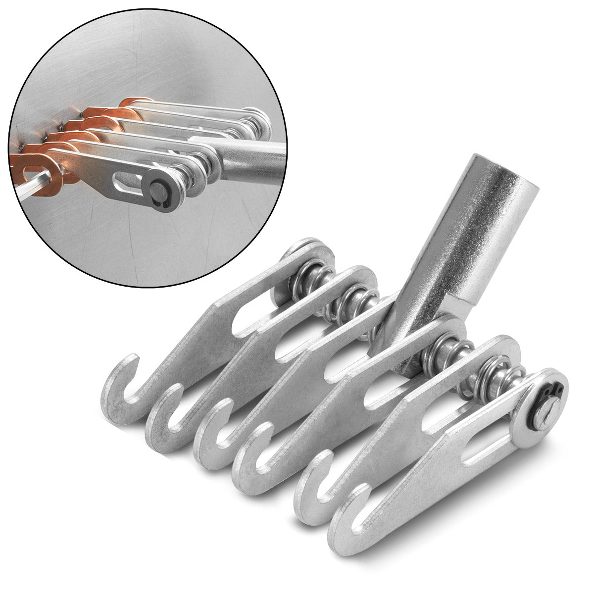 EXPLOSIVO DE LA MILLA DE ACERO / Dellenkrale / Dellen Puller, Accesorios de reparación inteligente para Dutchpotter / DellenLifter / Point Welding Tan / Descuenca para la reparación profesional de los cuerpos del automóvil