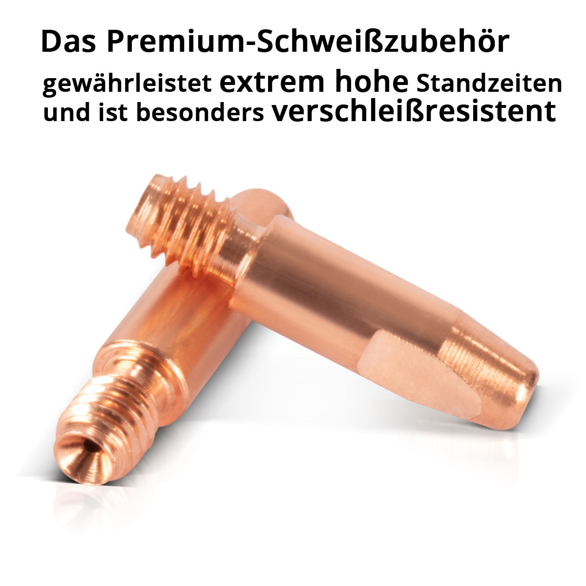 STAHLWERK lot de 20 AK25 | MB25 | KD24 | Conseils de contact MB24 | Buses de contact M6x28 en 0,8 mm Jeu de pièces d'usure MIG MAG | Accessoires de soudage pour torches de soudage