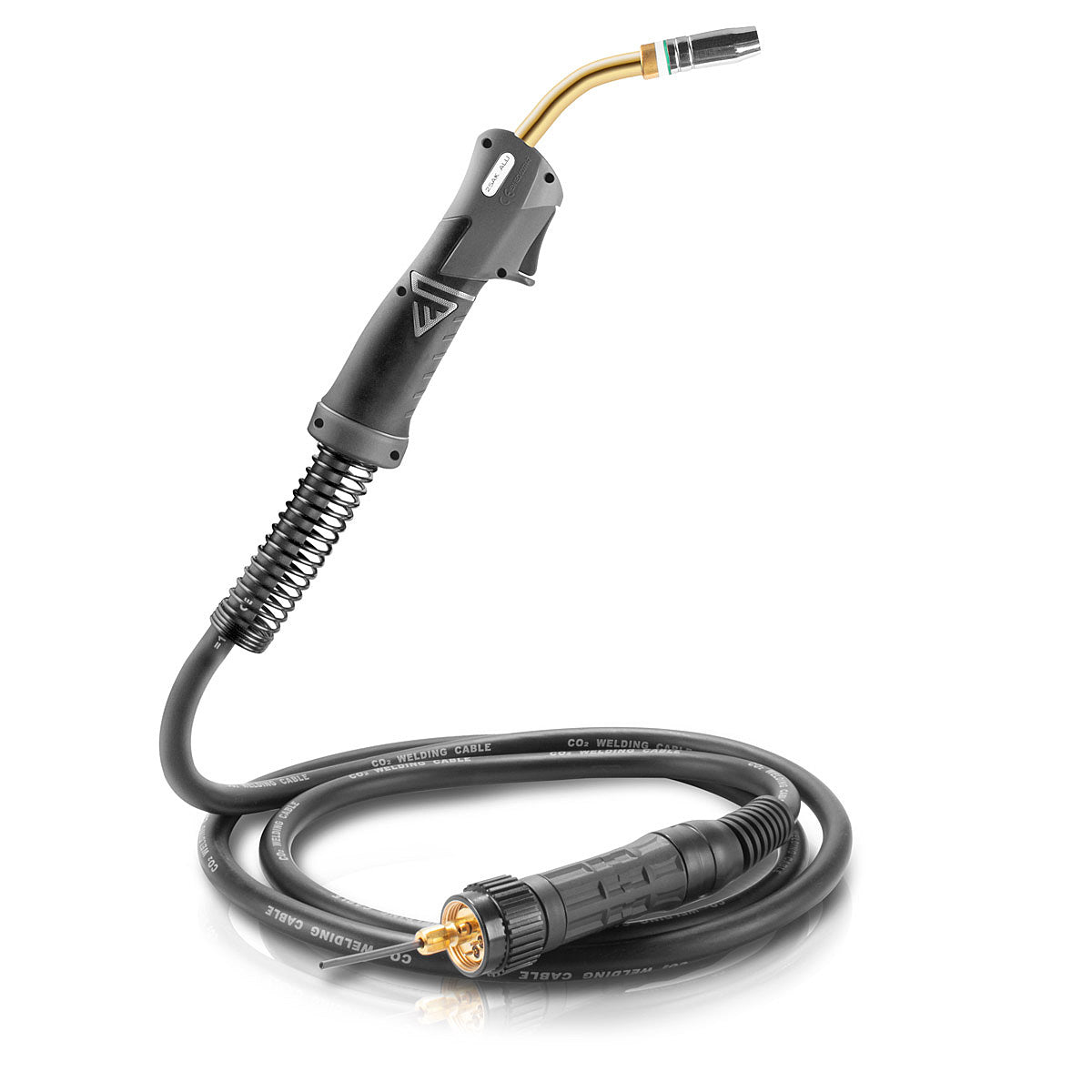 Set in alluminio STAHLWERK MIG MAG per torcia di saldatura AK25/MB25 e pacchetto tubi flessibili con set di parti soggette ad usura da 28 pezzi per la saldatura dell'alluminio