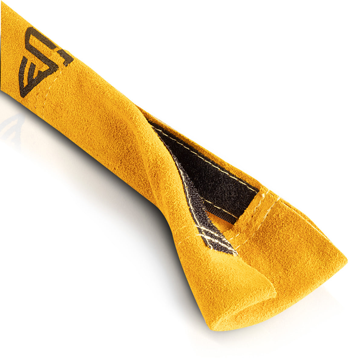STAHLWERK protective hose flexible cover for hose packages made of genuine leather - 5 meters / heat and fire resistant