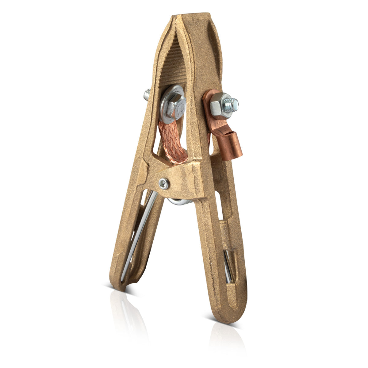 STAHLWERK ground clamp ground clamp ground clamp up to 500 A solid brass accessories for welding machines and plasma cutters