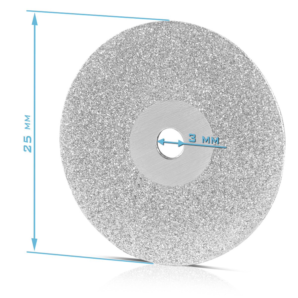 Discos abrasivos de diamante STAHLWERK para amoladoras de tungsteno 25 mm, juego de 5