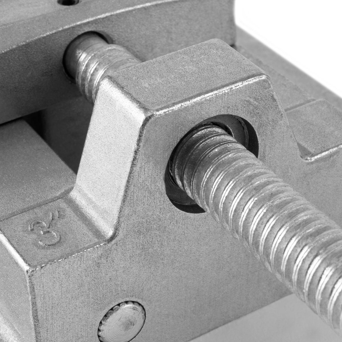 STAHLWERK FZ-76 ST Morsa da macchina stabile con ganasce temprate per pezzi in metallo, legno e plastica