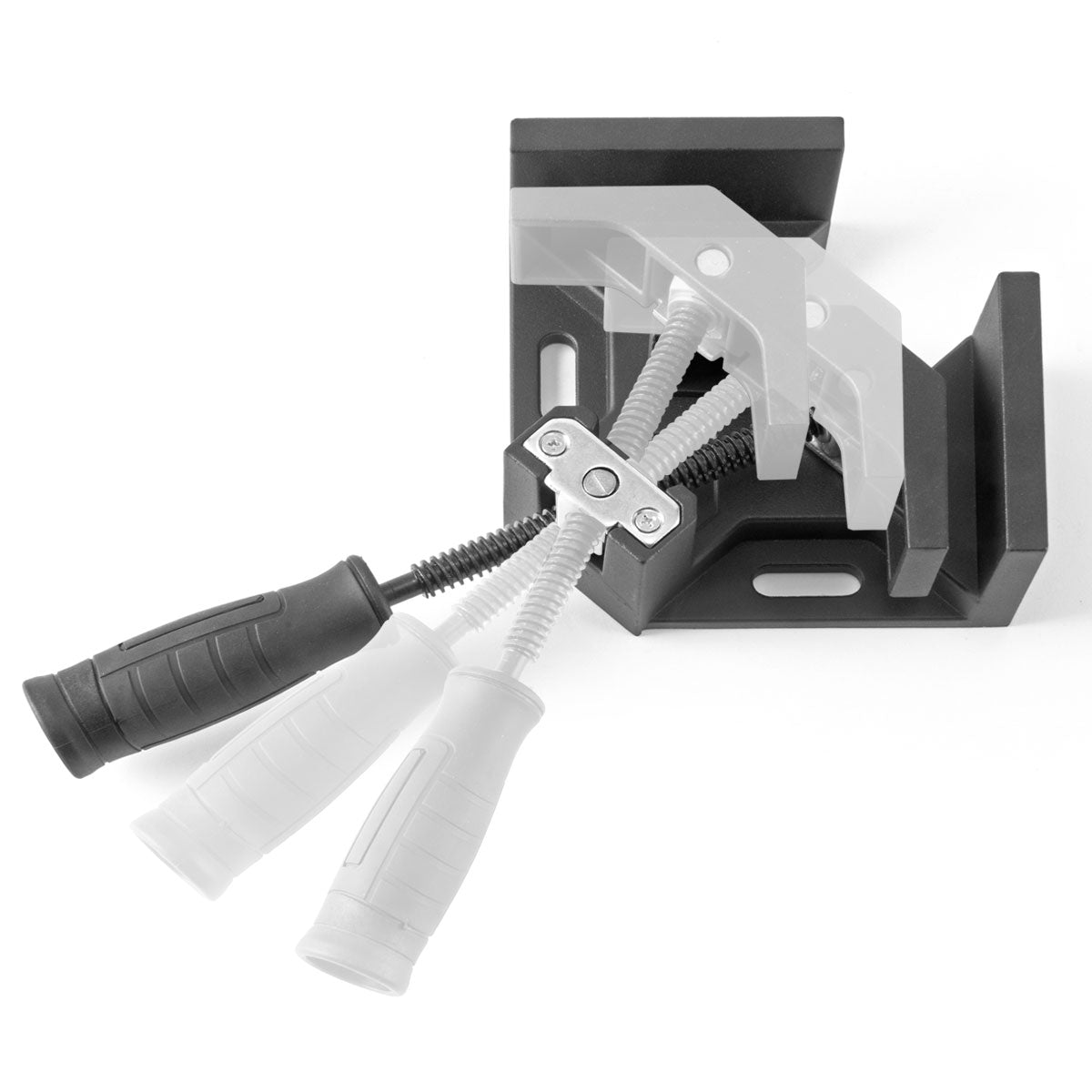 STAHLWERK WK 95-ST Morsetto angolare stabile e leggero per pezzi in metallo, legno e plastica