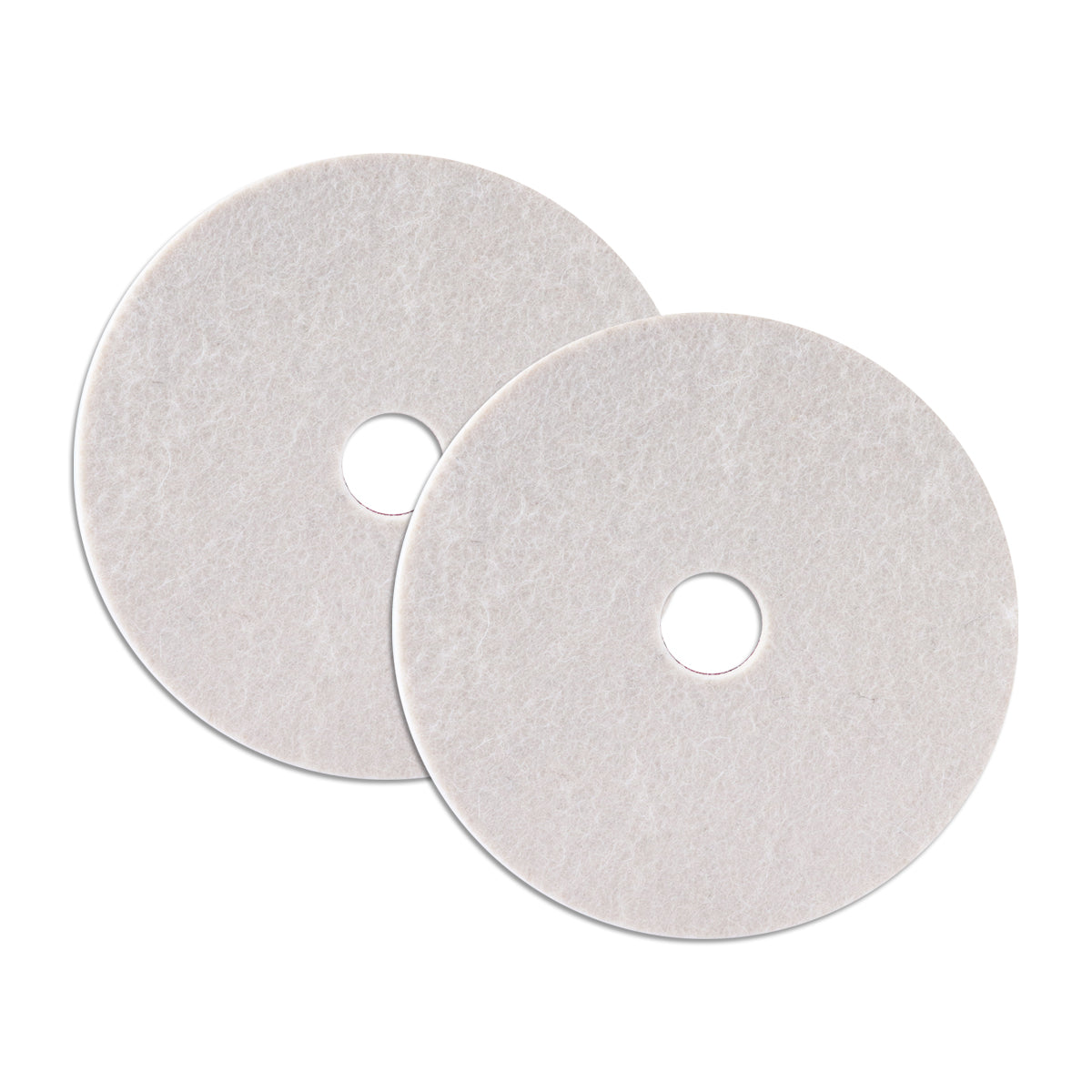 STAHLWERK polishing disc made of felt/polishing felt. Set of 2