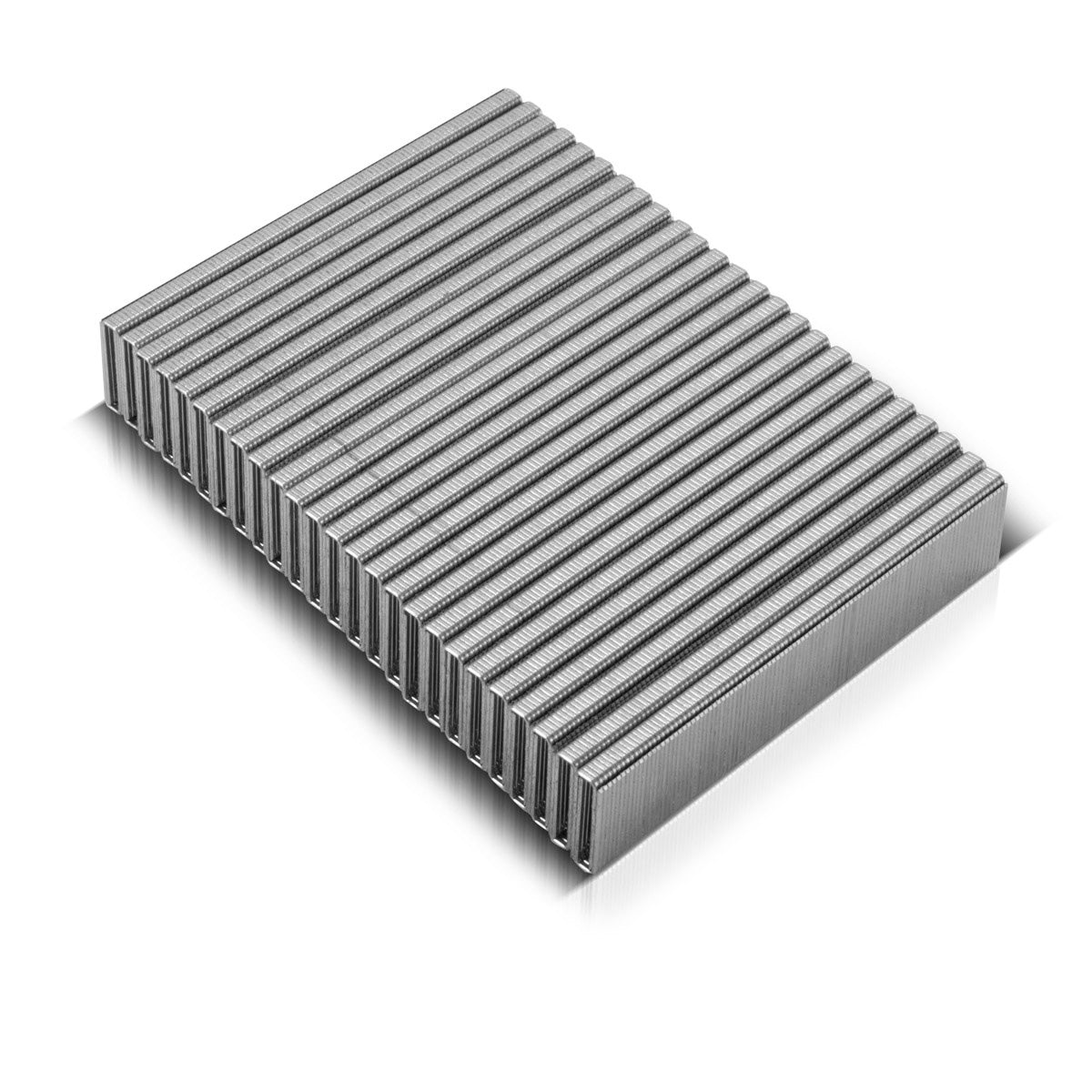 Graffe STAHLWERK tipo 90 (1,25 x 1,0 mm) con lunghezza 25 mm in set da 5000 | graffette | Punti per fissatrici manuali, ad aria compressa ed elettriche tipo 90 25 mm
