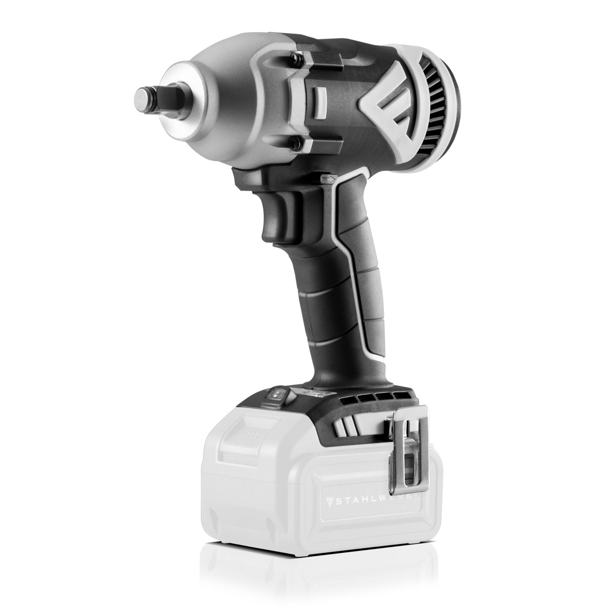 STAHLWERK brushless cordless rotary impact wrench ADS-20 ST Solo | 20 volt system | Impact wrench | Cordless screwdriver | REAL 500 Nm torque | 1/2 inch recording | wear-free motor | 7 year guarantee