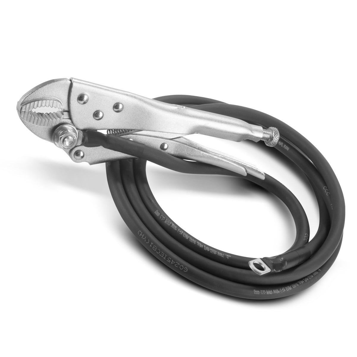 STAHLWERK ground cable | Earth clamp 2 m for dent spotter | Dent lifter | Spot welder | Smart Repair Dent Removal Tool | Spotter accessories