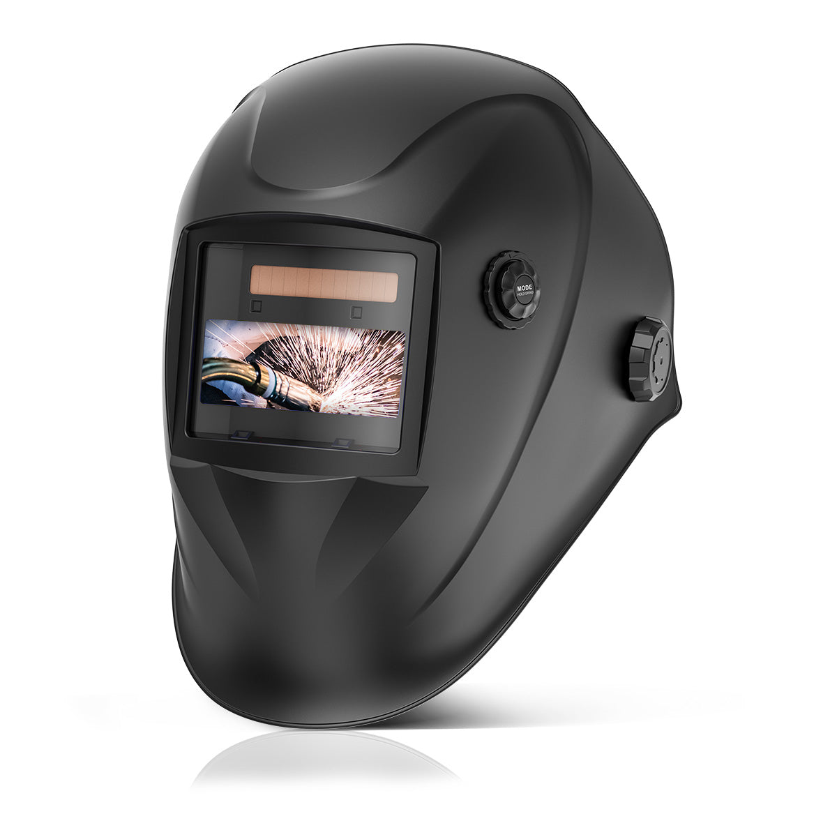 STAHLWERK automatic welding helmet WORKER 3-in-1 welding helmet | Welding shield | Welding mask with true color reproduction, automatic darkening DIN 4 to DIN 13 and optical class 1/1/1/2