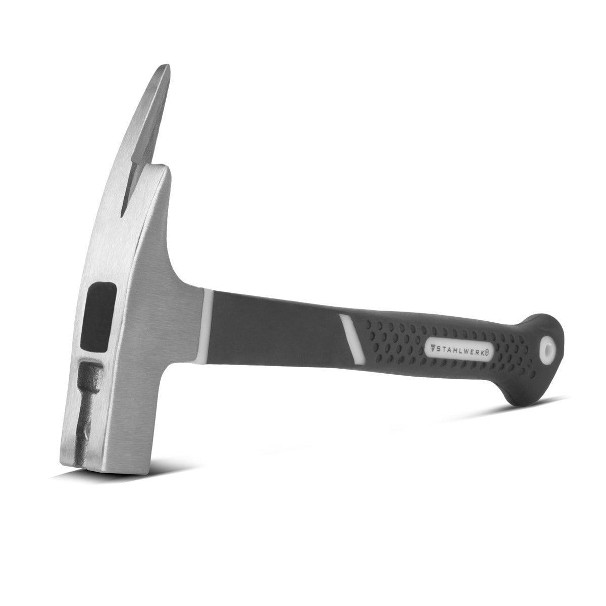 STAHLWERK lattice hammer made of forged carbon steel | robust claw hammer with non-slip fiberglass handle | Carpenter's hammer | Roofing hammer | Fiberglass hammer