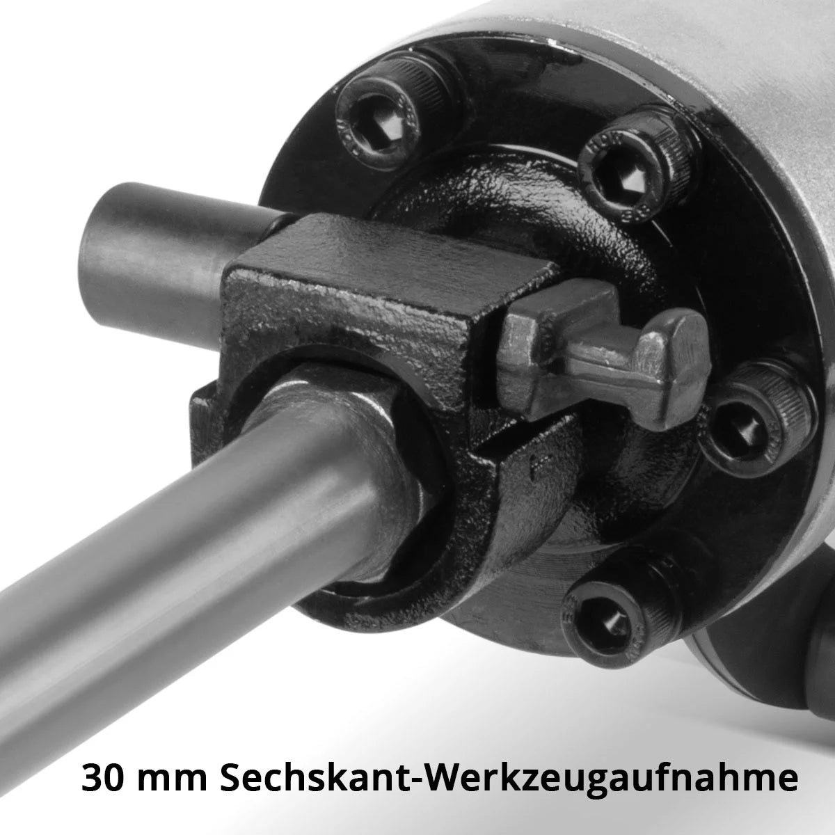 STAHLWERK Abbruchhammer AH-2200 ST mit 2.200 W Leistung, 2.100 Schläge pro Minute und 65 J Schlagkraft Stemmhammer | Meißelhammer | Schlaghammer | Bohrhammer | Abrisshammer mit Spitz- und Flachmeißel