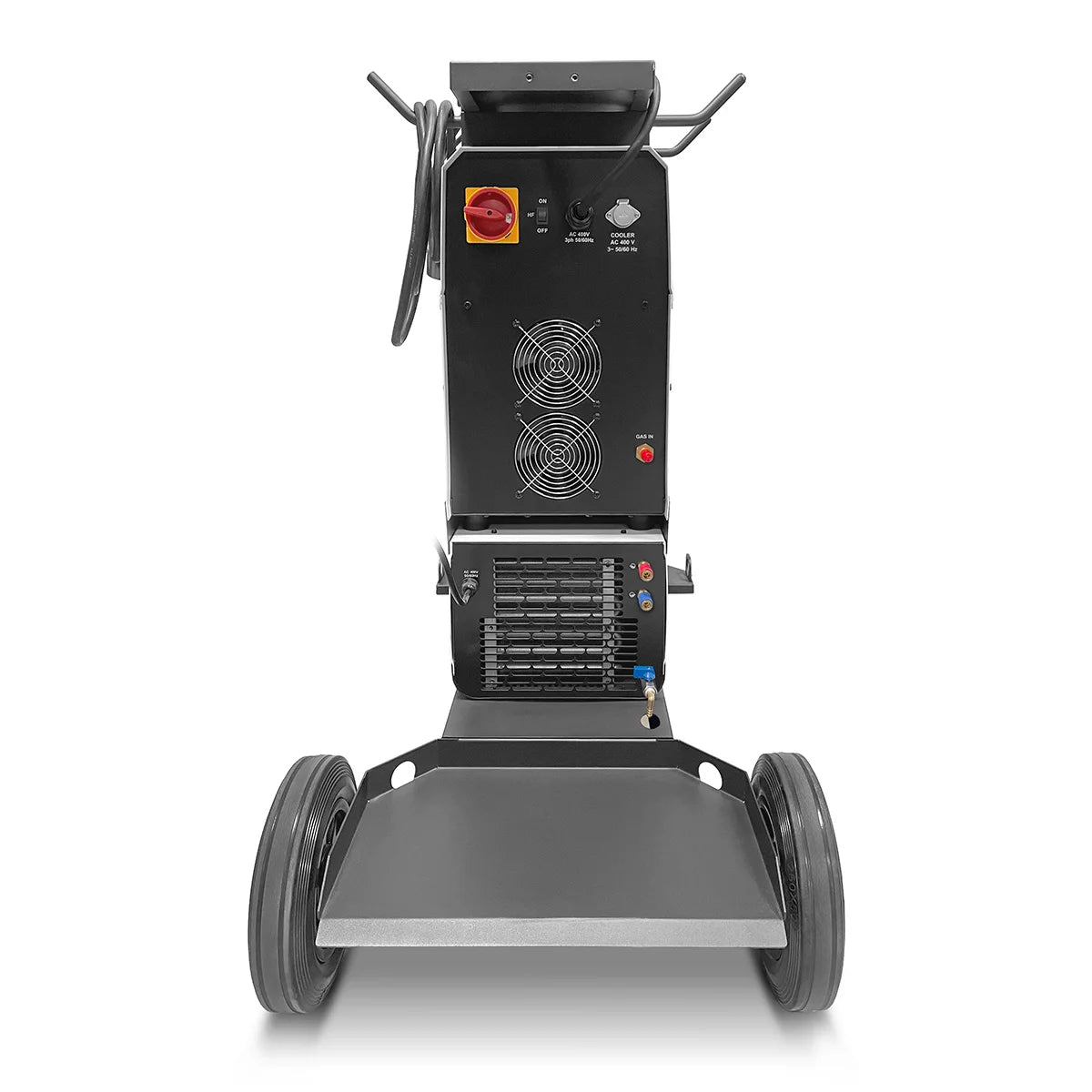 STAHLWERK Schweißgerät AC/DC WIG 315 Puls Pro Vollausstattung – wassergekühltes 315 A Industrieschweißgerät mit 1,6 kW Wasserkühlung, AC/DC Puls, MMA/E-Hand, Spot, HF- und Lift-TIG-Zündung, digitales Display, 400 V