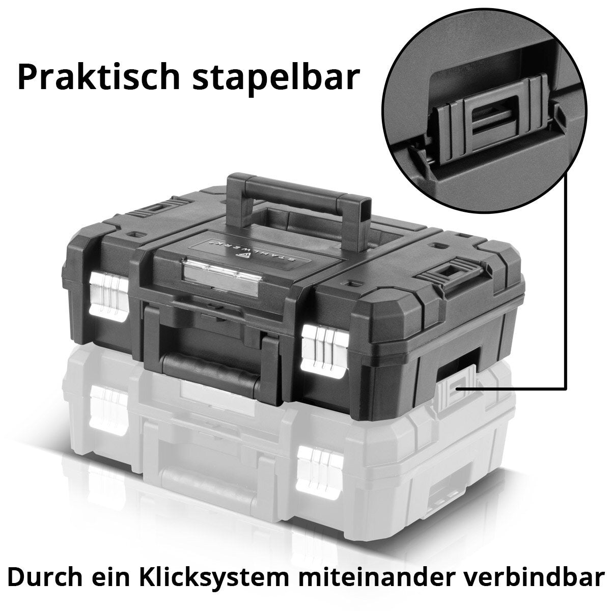STAHLWERK Brushless Akku Drehschlagschrauber ADS-20 ST 20V/4Ah mit hochwertigem Maschinenkoffer