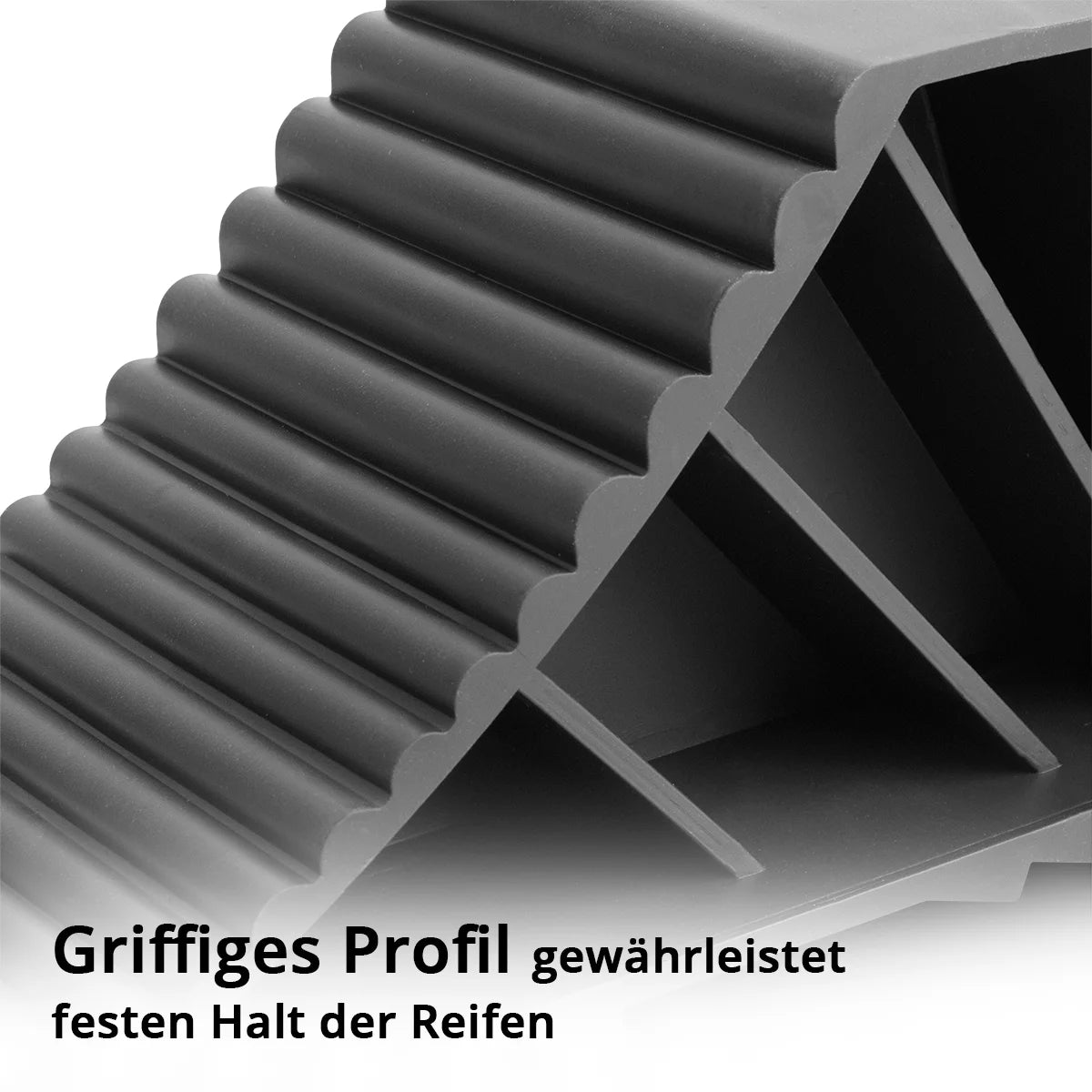 STAHLWERK wheel chocks GT-02 ST set of 4 up to 1.5 t axle load brake chock | stumbling block | Wheel chock | Wheel chocks for car trailers, motorhomes, caravans or caravans