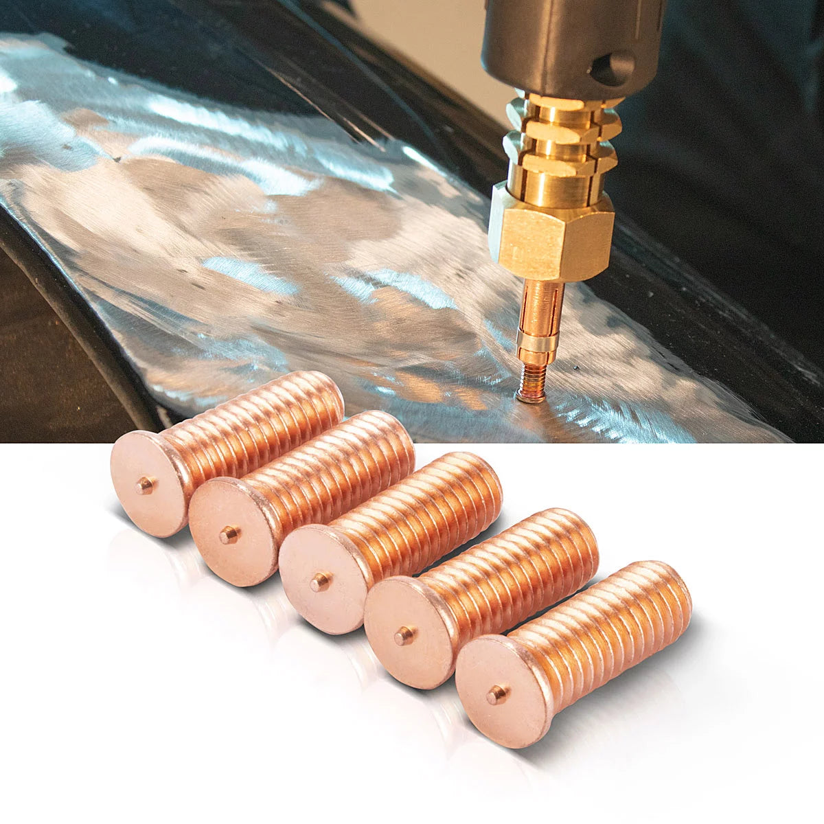 Steelwork 2 X Sweat Hermet 100 Set, Accesorios de reparación inteligente para Dutchpotter / DellenLifter / Point Way / Dutching Tool para la reparación profesional de los cuerpos del automóvil