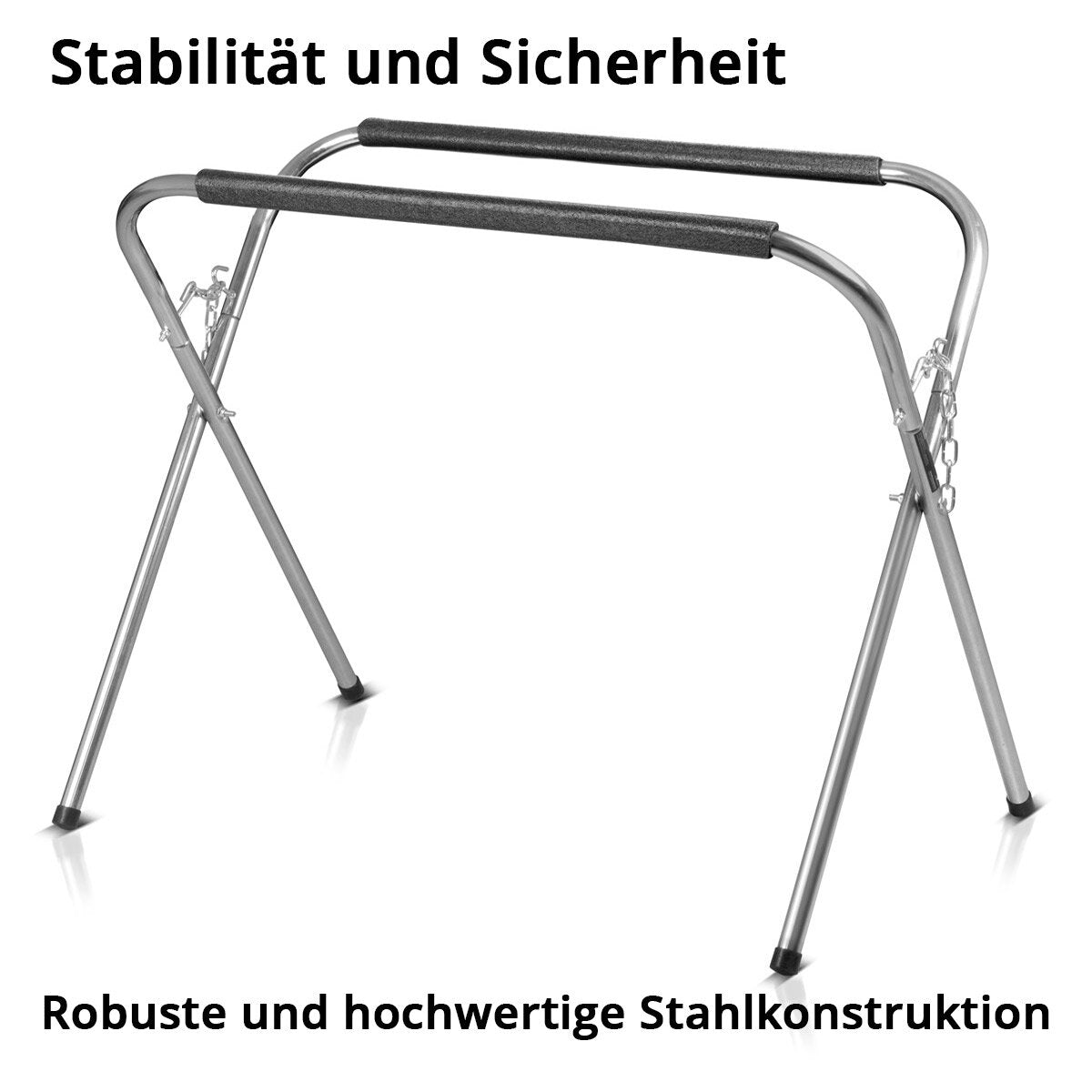 Support de travail pliable STAHLWERK TAS-220 ST | support de disque mobile | support de pare-brise stable en acier avec rembourrage en mousse | Support de peinture de réparation automobile| Réparation automobile | capacité de charge jusqu'à 220 kg
