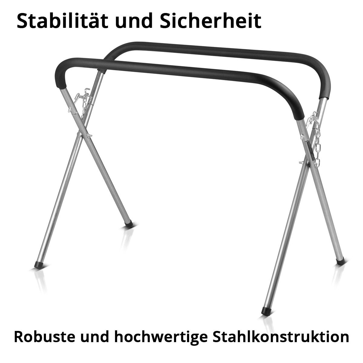 STAHLWERK Support de travail portable TASP-220 ST | Support de pare-brise pliable | support de réparation stable en acier avec mousse PU | Chevalet à disque | Réparation automobile | Réparation automobile | capacité de charge jusqu'à 220 kg