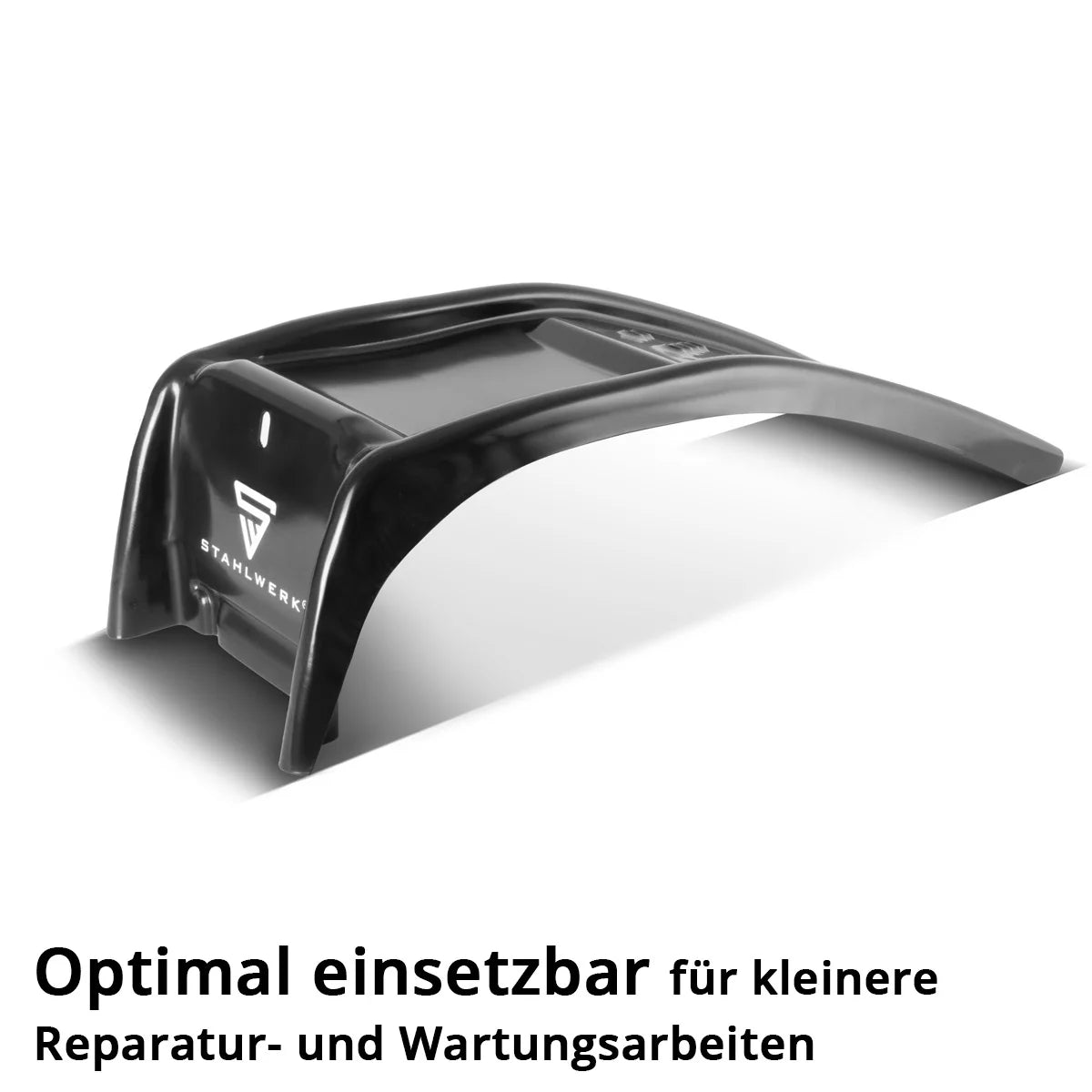 STAHLWERK Auffahrrampen | 2 Stahl-Auffahrrampen mit 3.6 t Traglast pro Paar | Für Reifenbreiten bis 230 mm | 900 x 300 x 240 mm | Fahrzeug-Auffahrrampen für Wartung und Service | Auffahrkeile PKW/LKW