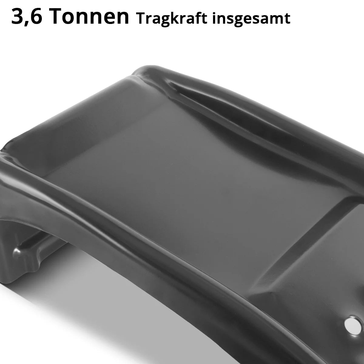 STAHLWERK Auffahrrampen | 2 Stahl-Auffahrrampen mit 3.6 t Traglast pro Paar | Für Reifenbreiten bis 230 mm | 900 x 300 x 240 mm | Fahrzeug-Auffahrrampen für Wartung und Service | Auffahrkeile PKW/LKW