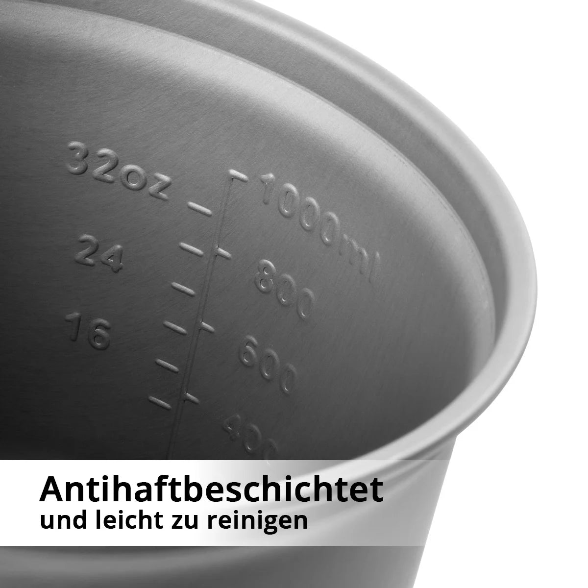 STAHLWERK Batterie de cuisine de camping | Vaisselle de camping en aluminium complète avec casserole, poêle, cuisinière à gaz, bols en plastique et couverts | ensemble de cuisine d'extérieur de haute qualité
