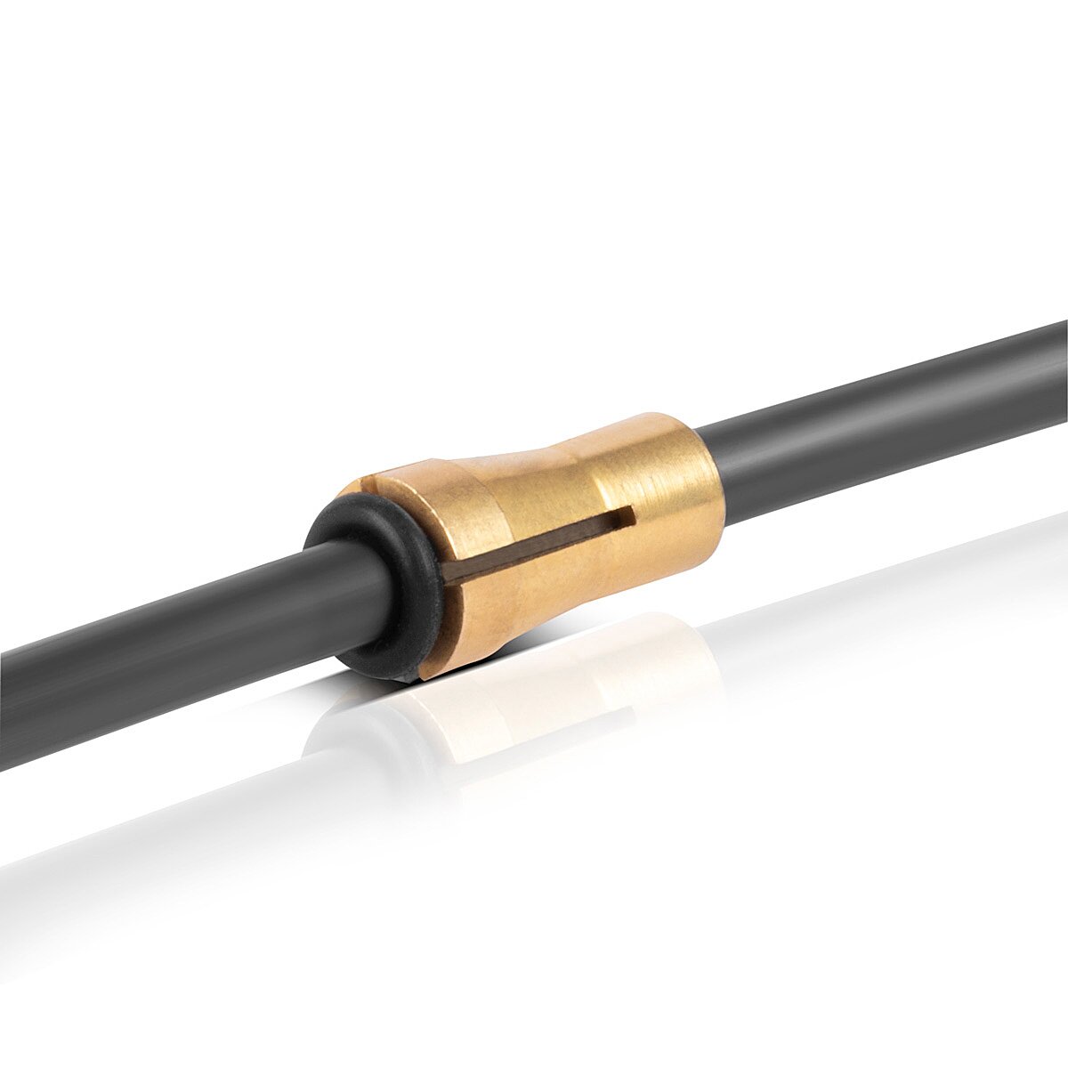 STAHLWERK Universal Carbonseele | Drahtführung 5 m für MIG MAG AK15 | MB15 | AK25 | MB25 Schweißbrenner-Schlauchpakete mit Euro-Zentralanschluss zum professionellen Schweißen von Stahl, Edelstahl und Aluminium-Legierungen
