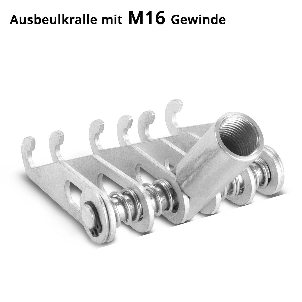 STAHLWERK Dellenzieher Set mit Ausbeulkralle und verchromtem Gleithammer | Smart Repair Zubehör für Ausbeulspotter | Dellenlifter Ausbeulwerkzeug zur professionellen Reparatur von Kfz-Karosserien