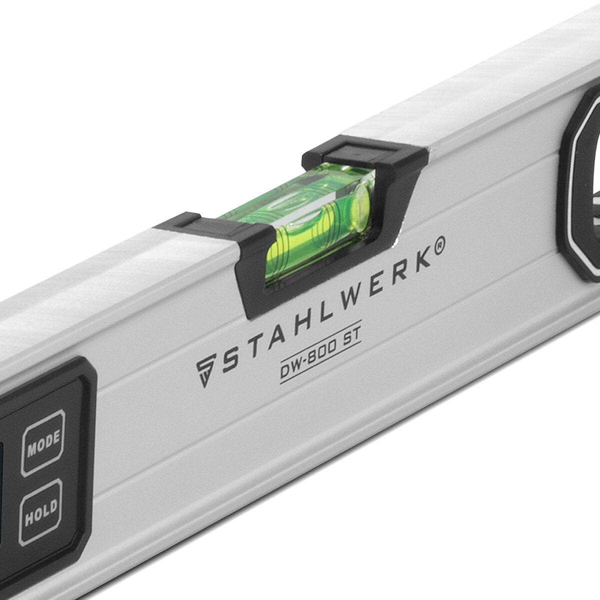 STAHLWERK Digitale Wasserwaage DW-800 ST aus Aluminium mit 800 mm Länge magnetische Richtwaage | Magnet-Wasserwaage | Aluminium-Wasserwaage | Digital-Wasserwaage | Winkelmesser