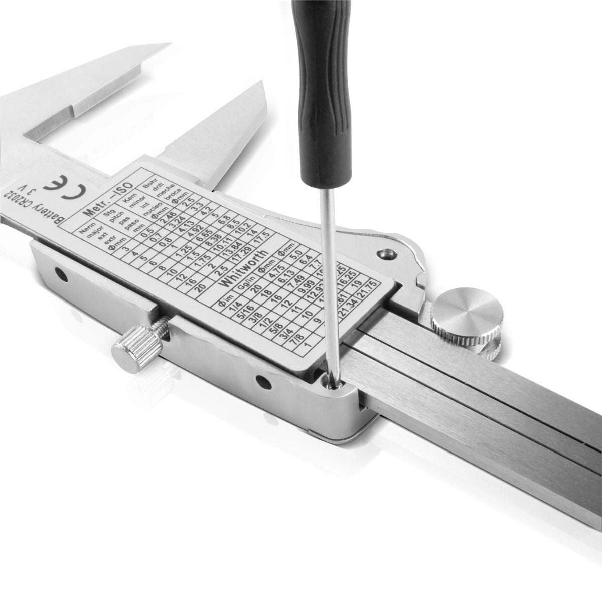 Calibro digitale STAHLWERK DMS-3 ST e tracciatore 145 mm