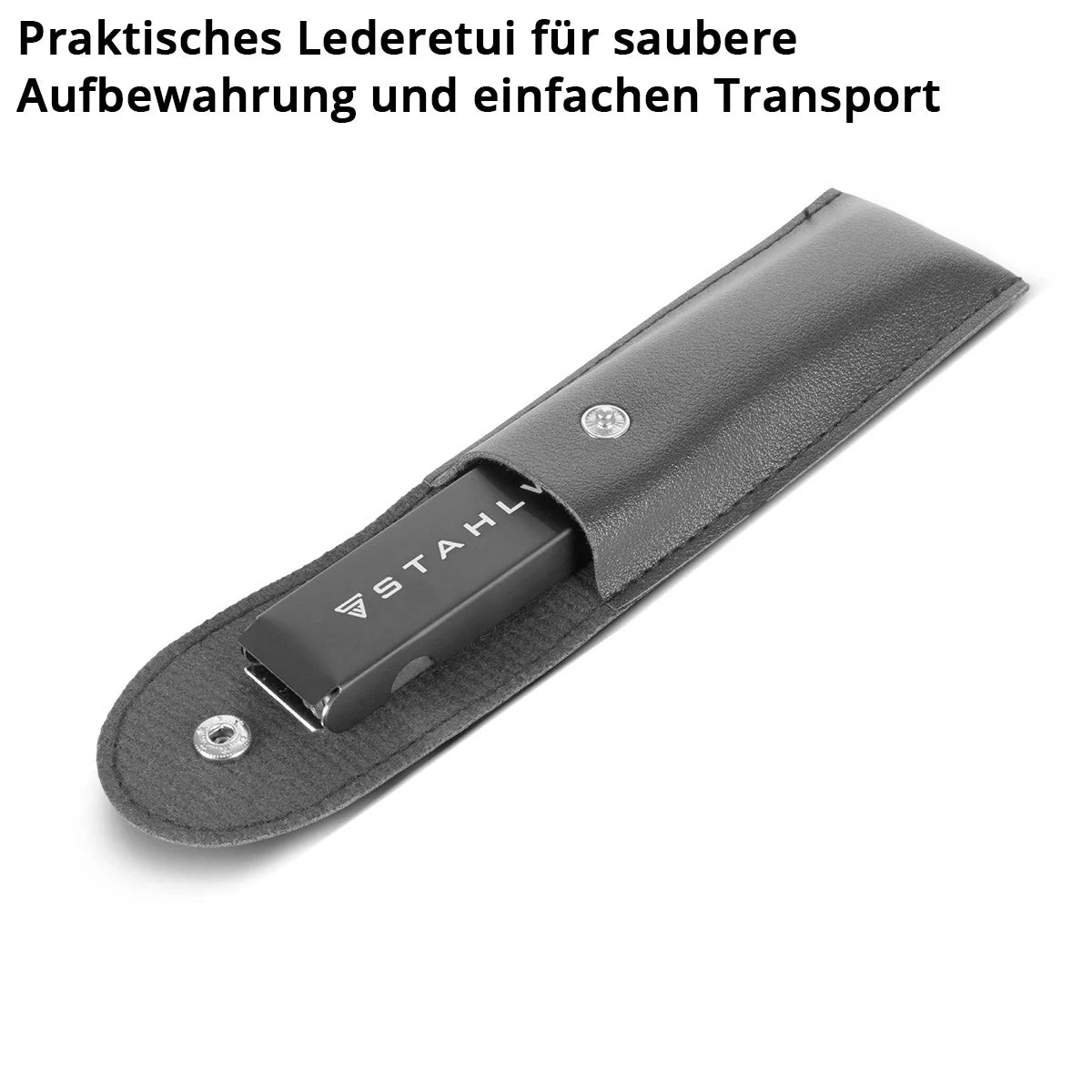 STAHLWERK Düsenreiniger Edelstahl-Feilen 13 in 1 Schweissdüsenreiniger im praktischen Etui 2er Set, MIG MAG Düsen, Autogen Schweissdüsen, Lötkolben Heissklebepistolen, Vergaserdüsen