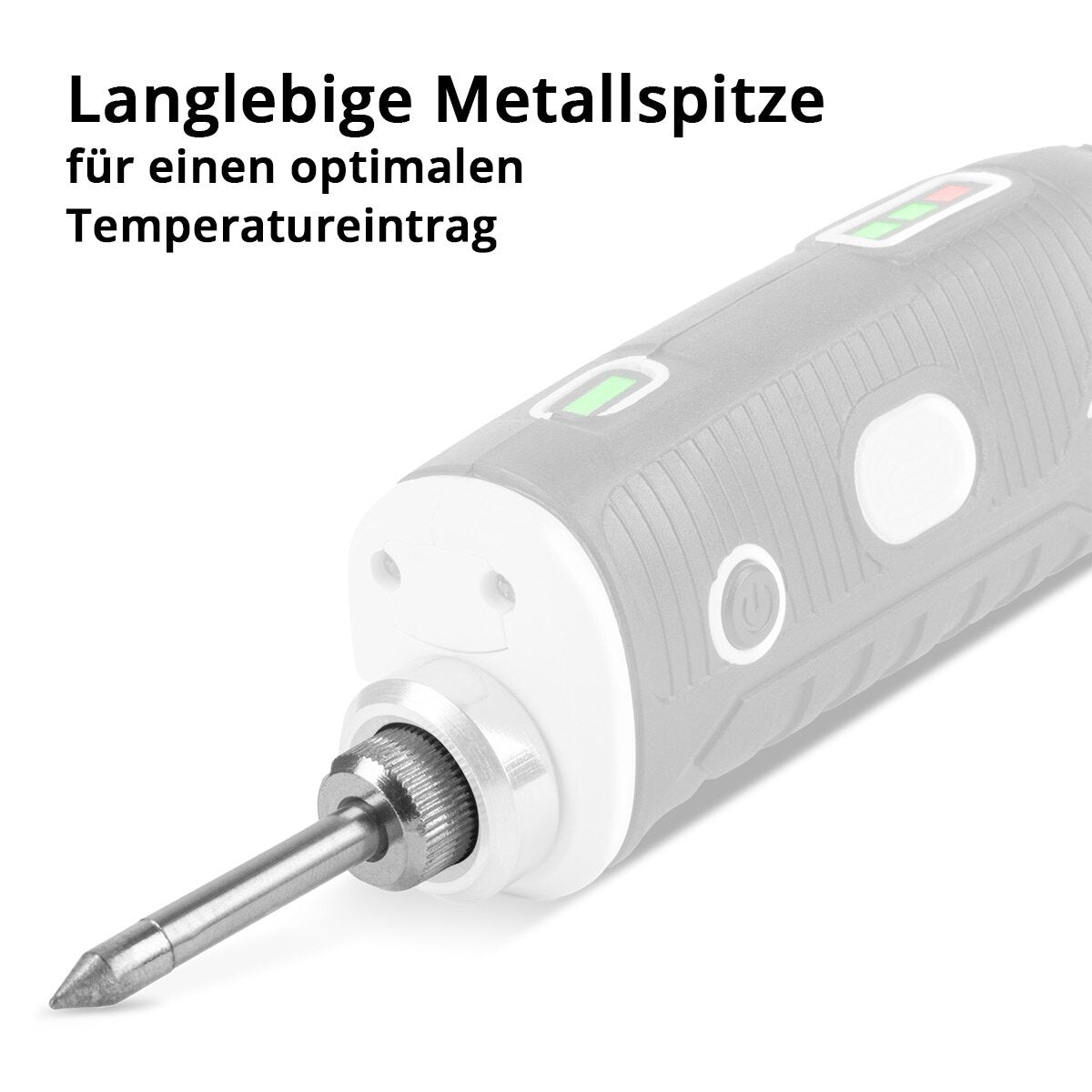 STAHLWERK Lötspitze | Lötkolbenspitze mit 4 mm Durchmesser, Ersatz-Lötspitze für Lötkolben | Lötgeräte | Lötstationen | Lötpistolen
