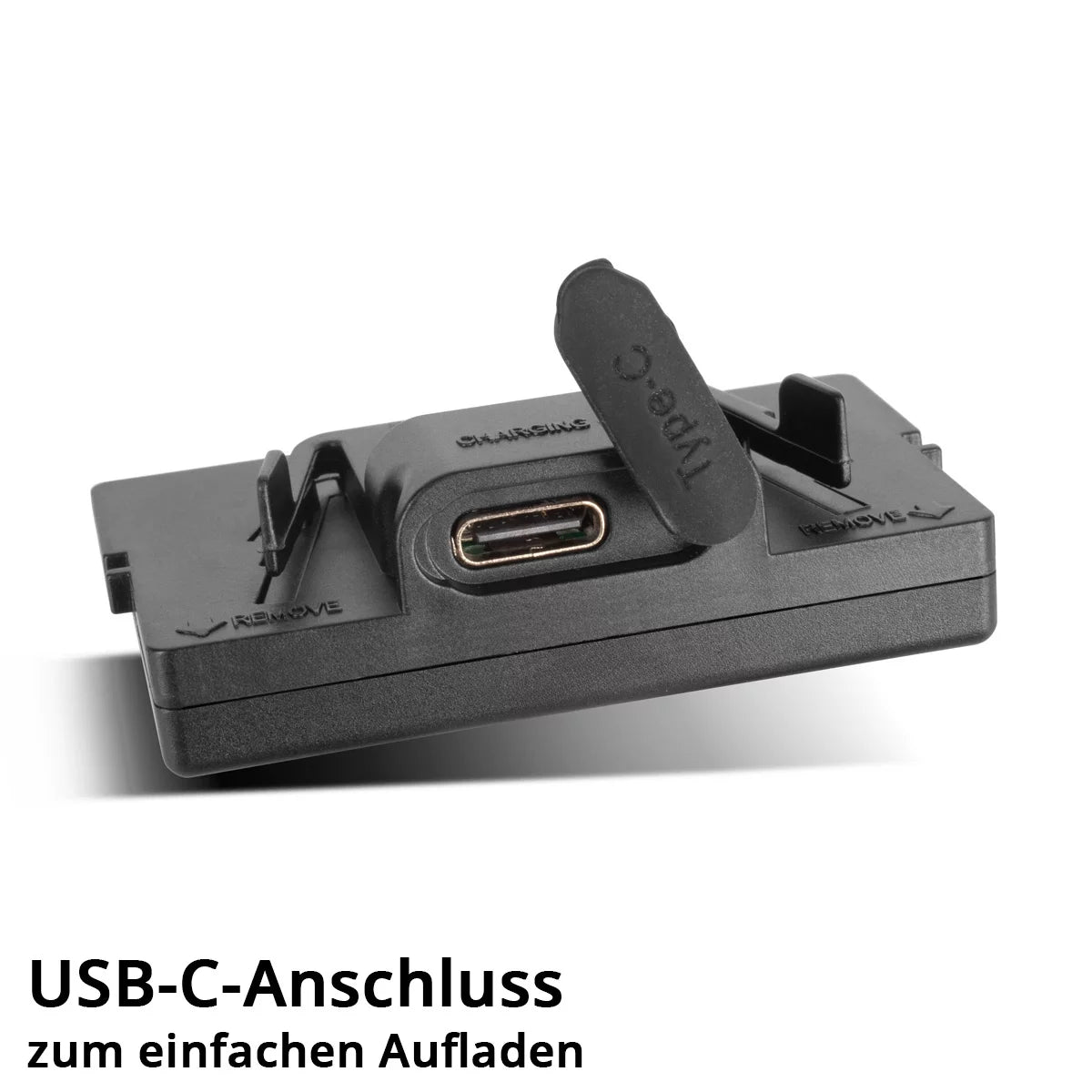 Module de batterie de remplacement STAHLWERK pour casque de soudage avec lampe frontale LED RAPTOR | Batterie Li-ion rechargeable pour phare LED | Port USB-C| Lumière LED de la batterie de remplacement