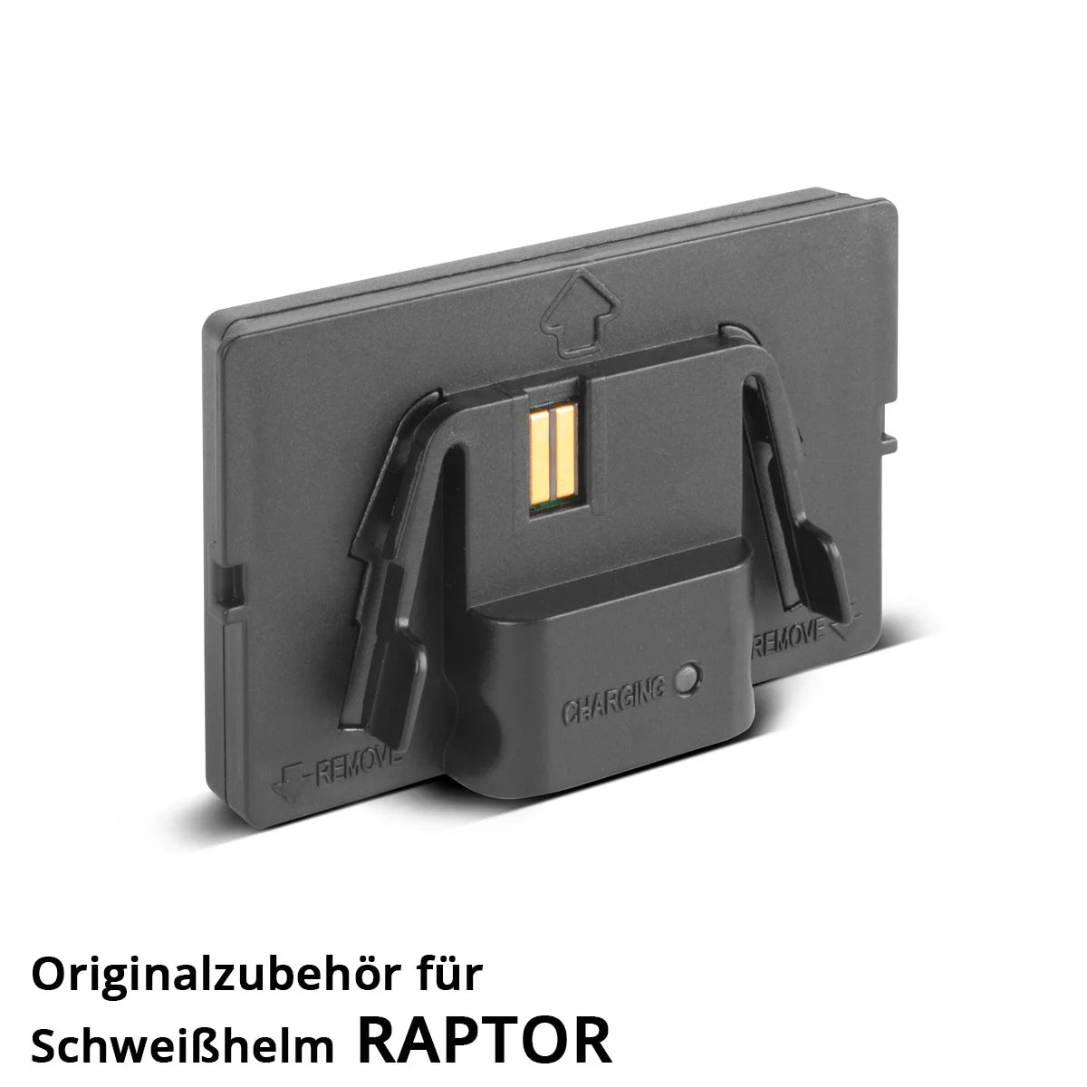 Module de batterie de remplacement STAHLWERK pour casque de soudage avec lampe frontale LED RAPTOR | Batterie Li-ion rechargeable pour phare LED | Port USB-C| Lumière LED de la batterie de remplacement
