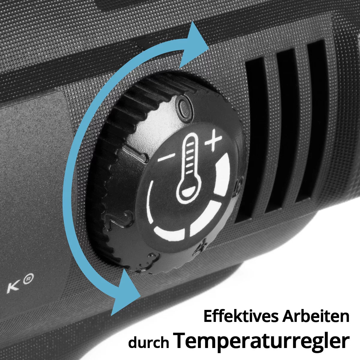 STAHLWERK HP-2000 ST 2.000 Watt starke Heissluftpistole und Heissluftfön bis 600 Grad Heissluftgebläse zum Entlacken, Schweissen, Schrumpfen oder Fügen von Kunststoffen