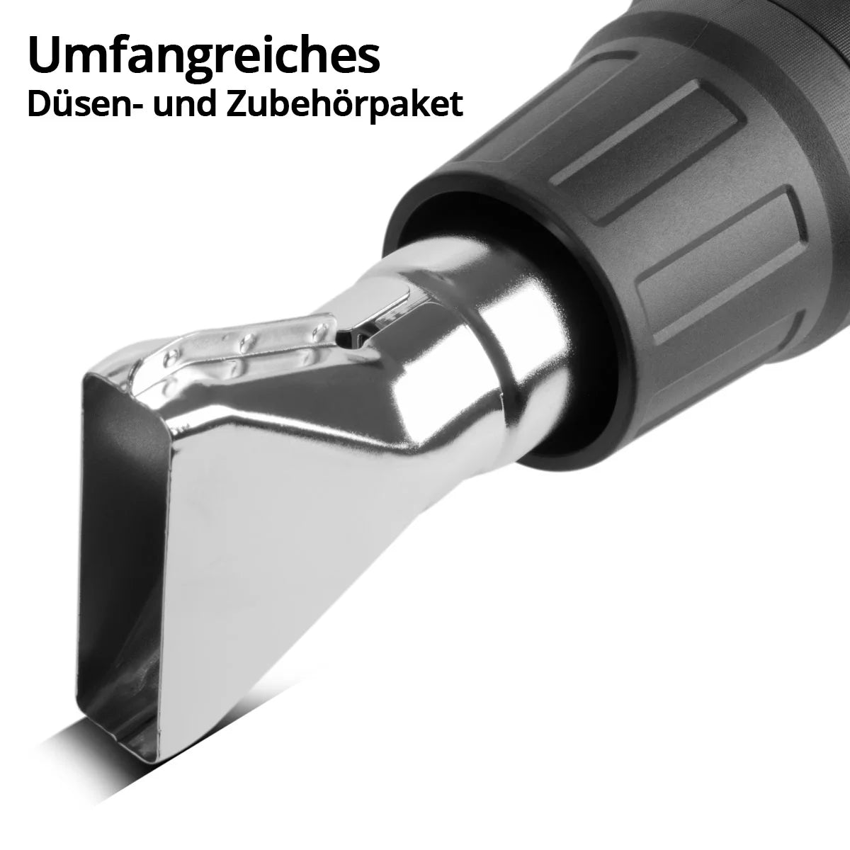 STAHLWERK HP-2000 ST 2.000 Watt starke Heissluftpistole und Heissluftfön bis 600 Grad Heissluftgebläse zum Entlacken, Schweissen, Schrumpfen oder Fügen von Kunststoffen