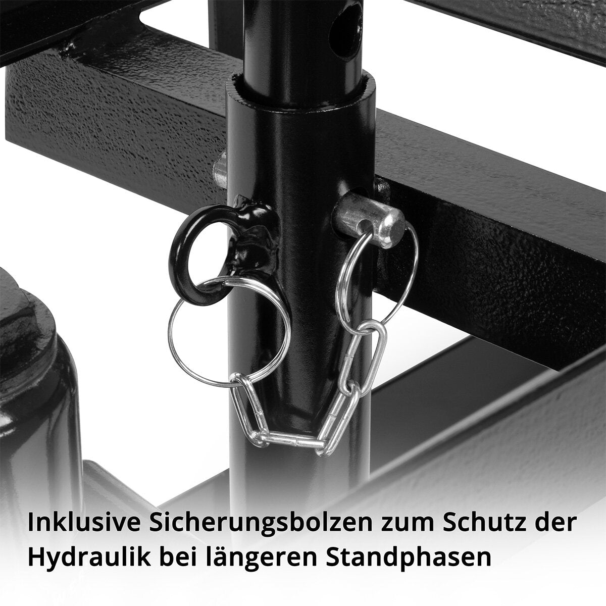 STAHLWERK Hydraulische Auffahrrampe GTH-14 ST 2er Set mit 5 Tonnen Tragkraft Auffahrbock mit Wagenheber | höhenverstellbare Auto-Rampe | Pkw-Rampe | Kfz-Bock