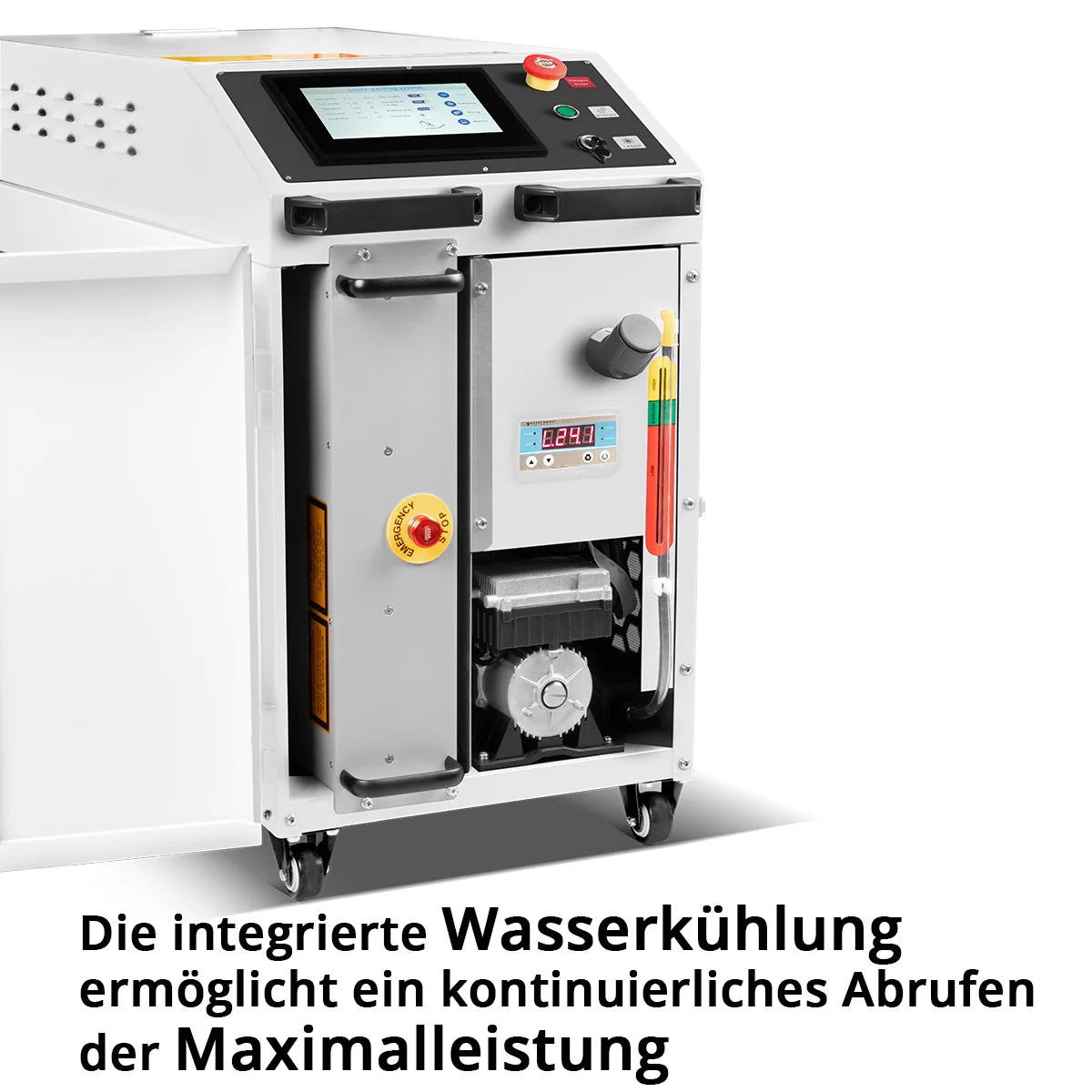STAHLWERK Laser-Schweißgerät WCD-1500 Laser Pro | Vollausstattung | 1500 Watt |Professionelles 3-in-1 Handlaser-Schweißgerät zum präzisen Schweißen, Schneiden und Entrosten