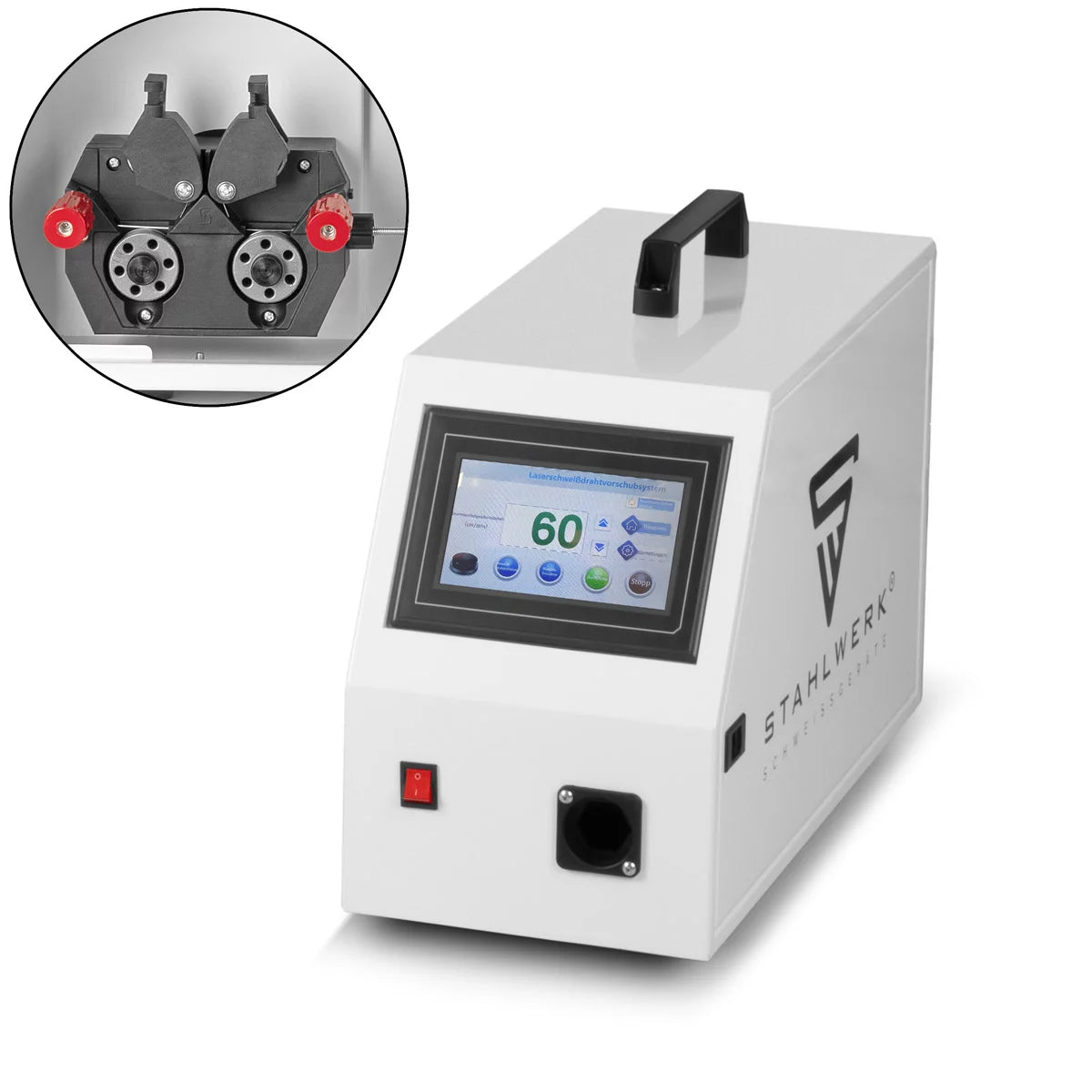 STAHLWERK Laser-Schweißgerät WCD-1500 Laser Pro | Vollausstattung | 1500 Watt |Professionelles 3-in-1 Handlaser-Schweißgerät zum präzisen Schweißen, Schneiden und Entrosten