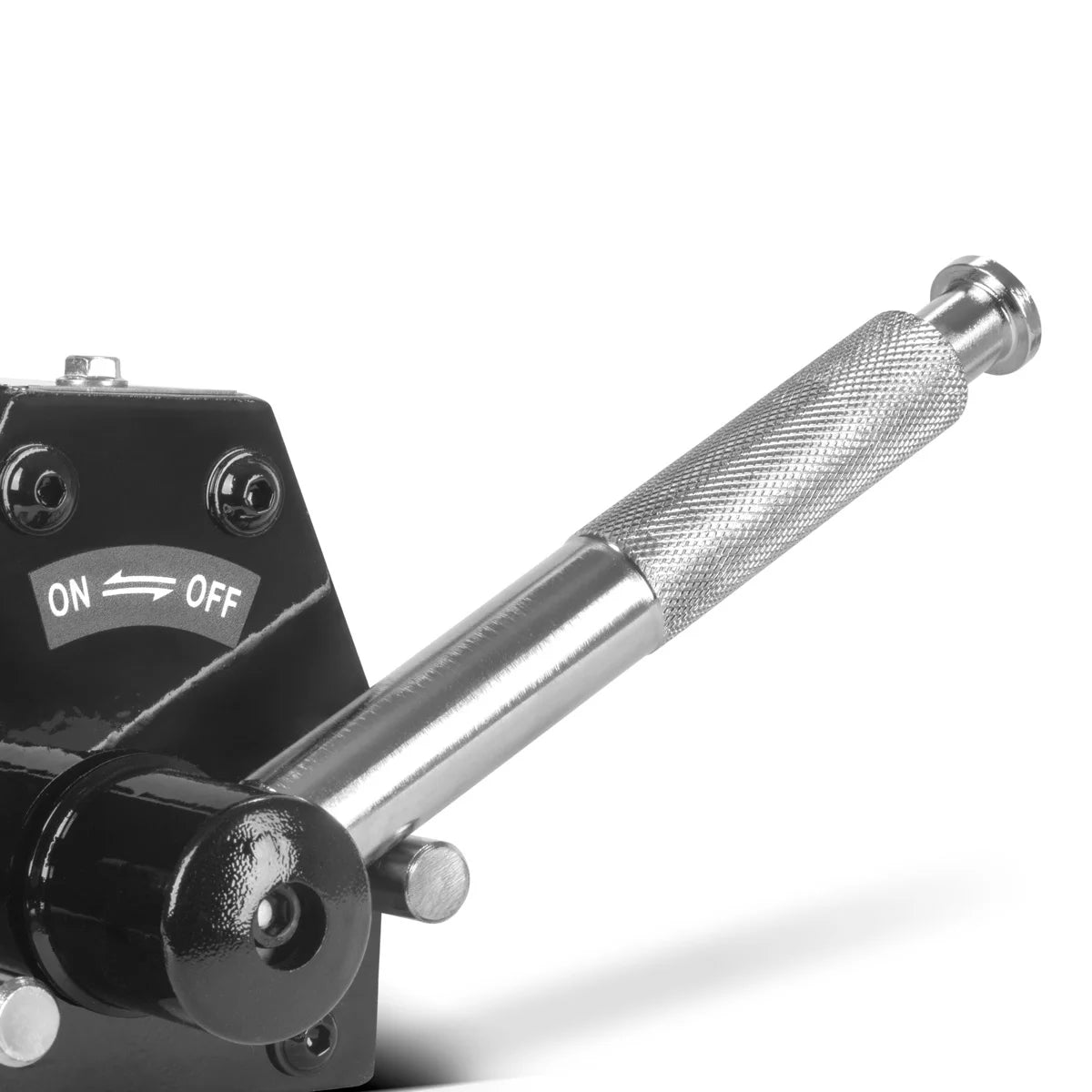 Magnete di sollevamento STAHLWERK con portata di 100 kg / 220 lbs e forza di trazione di 350 kg / 771 lbs magnete per gru comandato manualmente | Sollevatore magnetico | magnete di sollevamento
