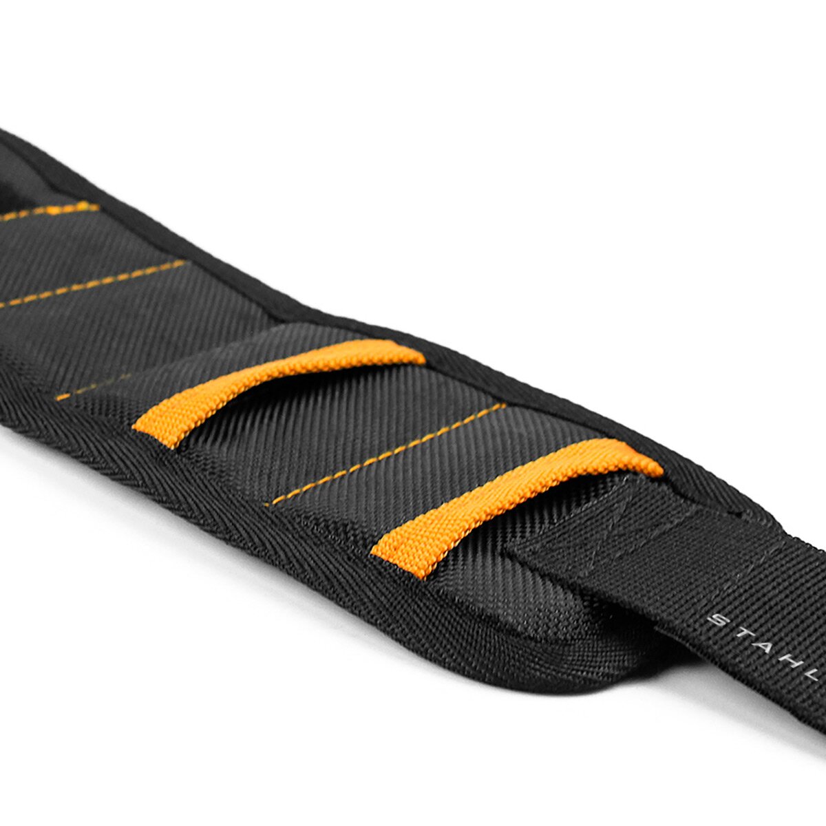 STAHLWERK Magnet-Armband 2er Set für Heim- und Handwerker | Magnetisches Armband mit Klettverschluss zur Befestigung am Handgelenk oder Gürtel für Schrauben, Nägel, Bits und magnetische Kleinteile