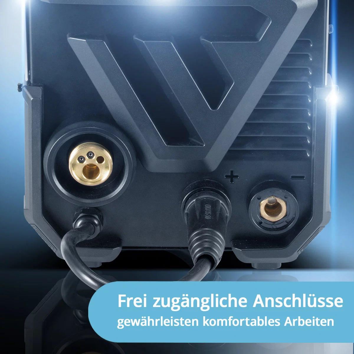 STAHLWERK MIG MAG 200 Doppelpuls Pro vollsynergisches Schweißgerät mit 200 Ampere und AK25/MB25 Schweißbrenner, Stahl, Edelstahl, Aluminium, Fülldraht