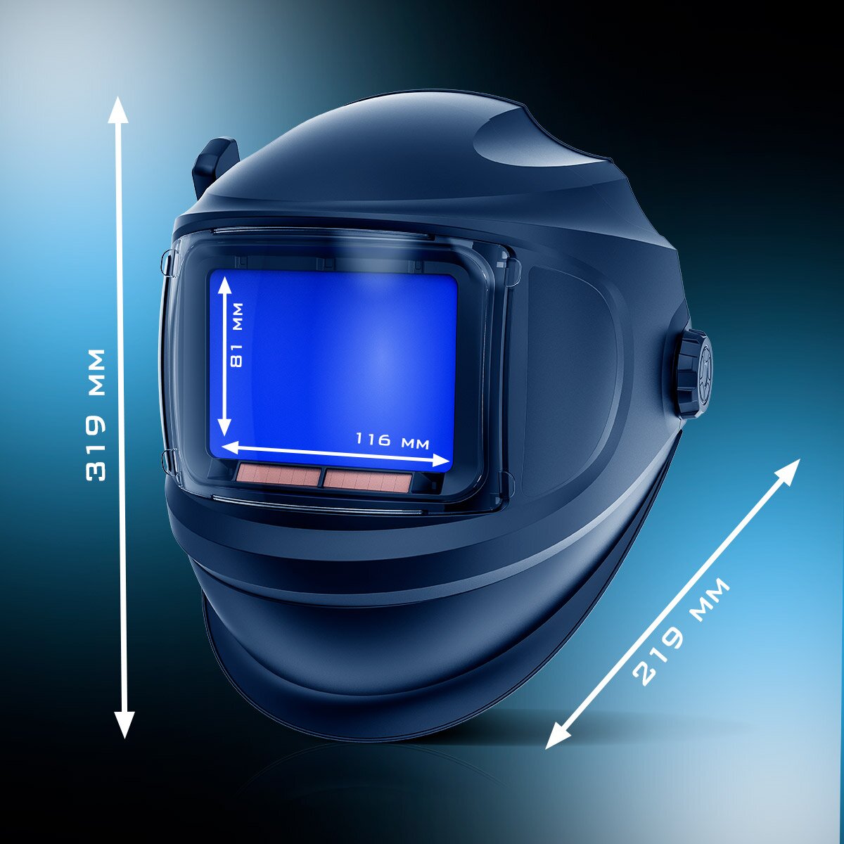STAHLWERK Automatik-Schweißhelm MASTER 3-in-1 mit Fernbedienung, klappbarem Visier, True-Colour-Echtfarbwiedergabe, Jobspeicher, automatischer Abdunkelung DIN 4 bis DIN 14 und Optischer Klasse 1/1/1/1