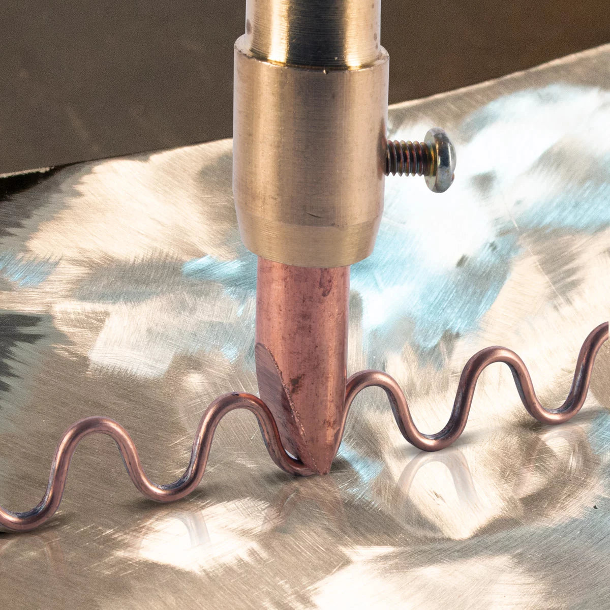STAHLWERK 2 x Punktschweisselektrode für Wellendraht, Smart Repair Zubehör für Ausbeulspotter / Dellenlifter / Punktschweissgerät / Ausbeulwerkzeug zur professionellen Reparatur von Kfz Karosserien