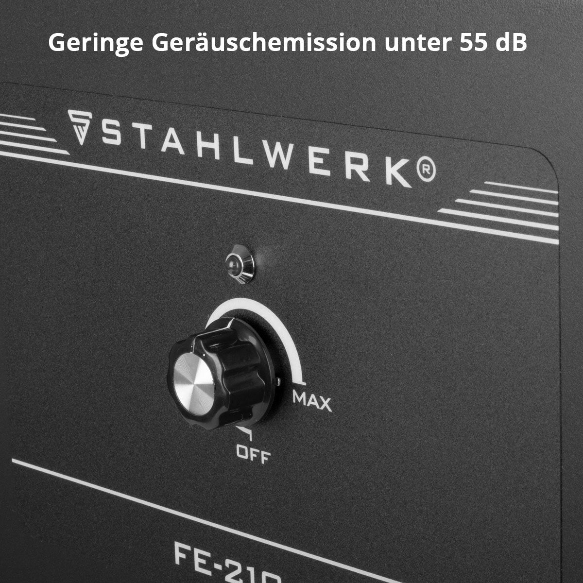 STAHLWERK Rauchabsaugung FE-210 ST mit 3-fach-Filter und 210 W Absauganlage | Rauchabsorber | Rauchabzug | Schweißrauch- und Lötabsaugung zur Filterung und Absaugung von Rauch, Gasen und Dämpfen