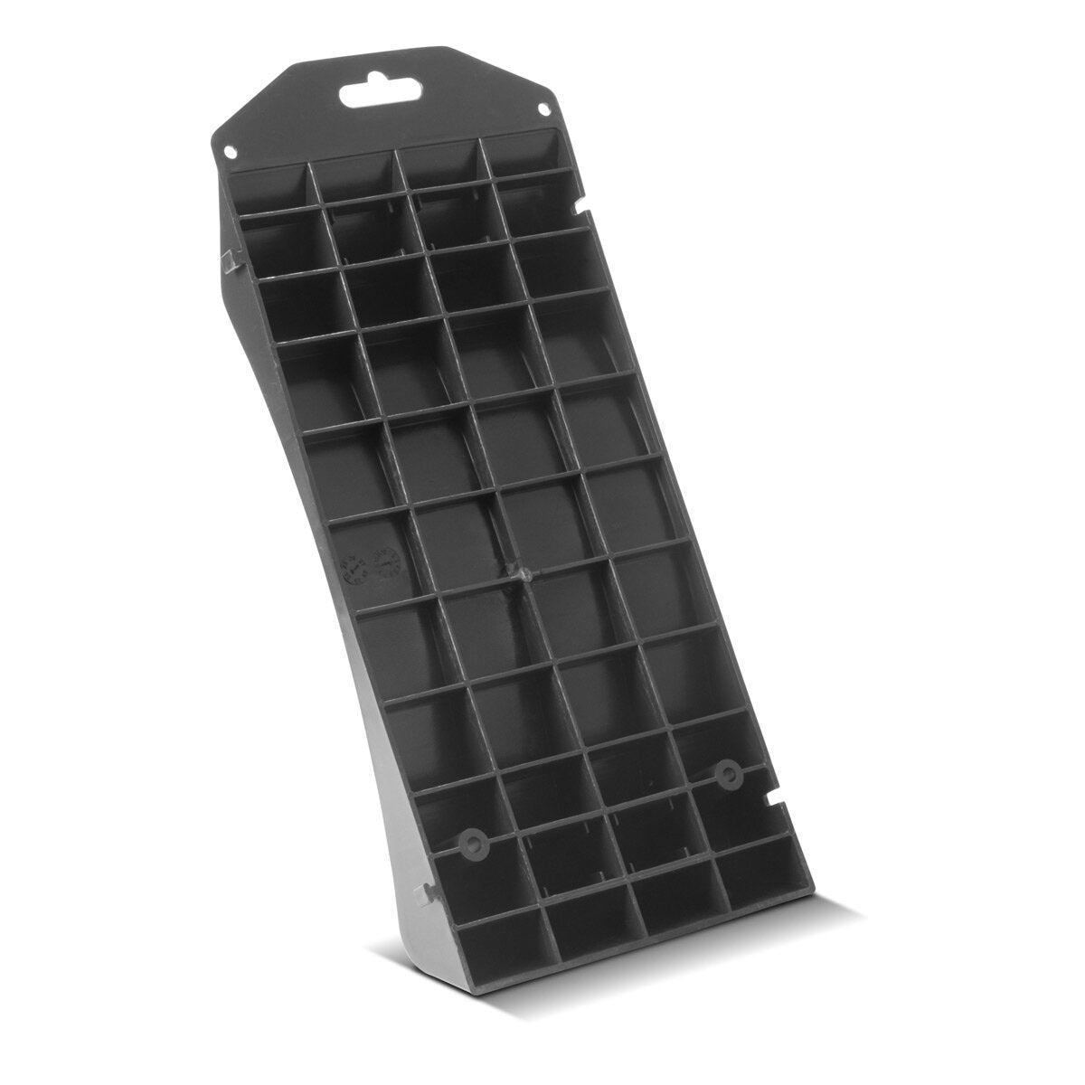 Plaques de base de protection de pneu STAHLWERK GT-18 ST, jeu de 4 avec support de pneu d'une capacité de charge de 2,7 t | Chaussures à pneus | pierre d'achoppement | Cale de roue pour voitures, camping-cars, camping-cars, caravanes ou caravanes