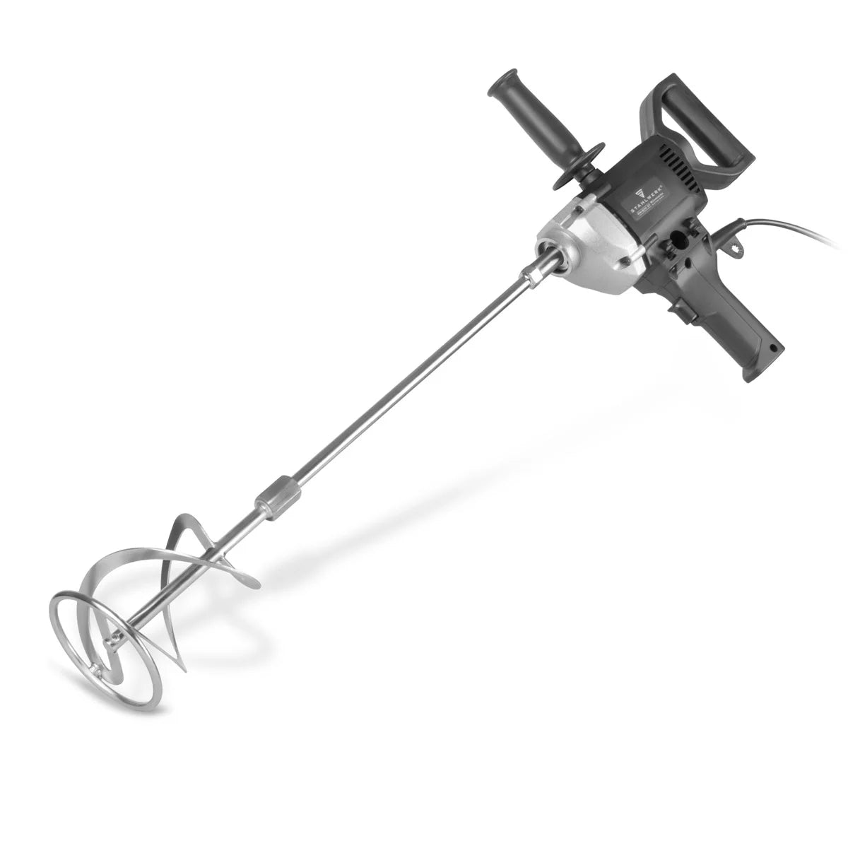 Agitateur STAHLWERK RW-800 ST | 800 W et 500 tr/min | Agitateur à mortier électrique | Conception robuste | Agitateur à béton stable | Agitateur de peinture | Mélangeur de couleurs | Batteur à main | Batteur à main