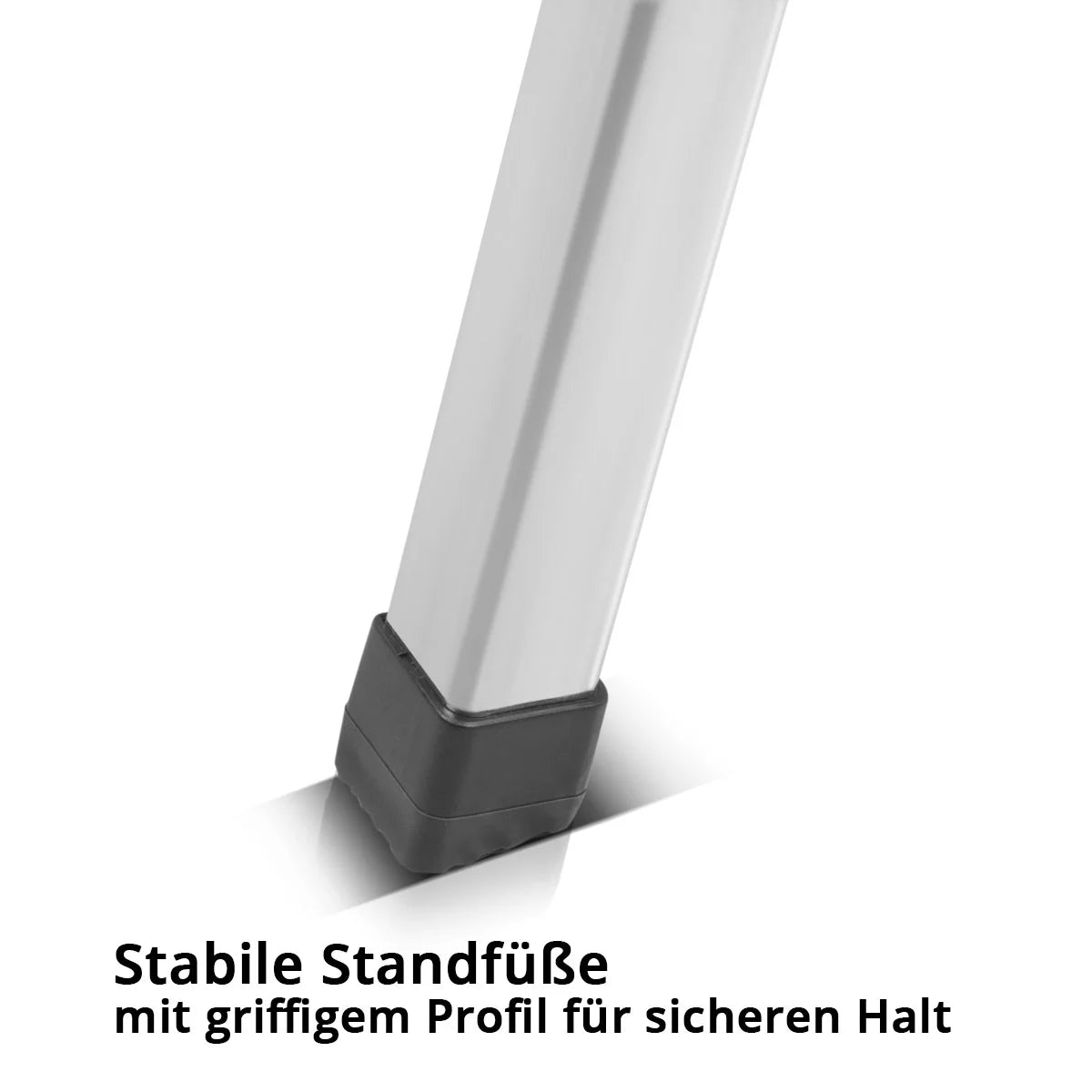 Sägebock SB-910 ST im 2er Set pulverbeschichteter Metall-Arbeitsbock | Universal-Klappbock | Gerüstbock höhenverstellbar von 645 - 910 mm mit 150 kg Tragkraft und rutschhemmender Oberfläche