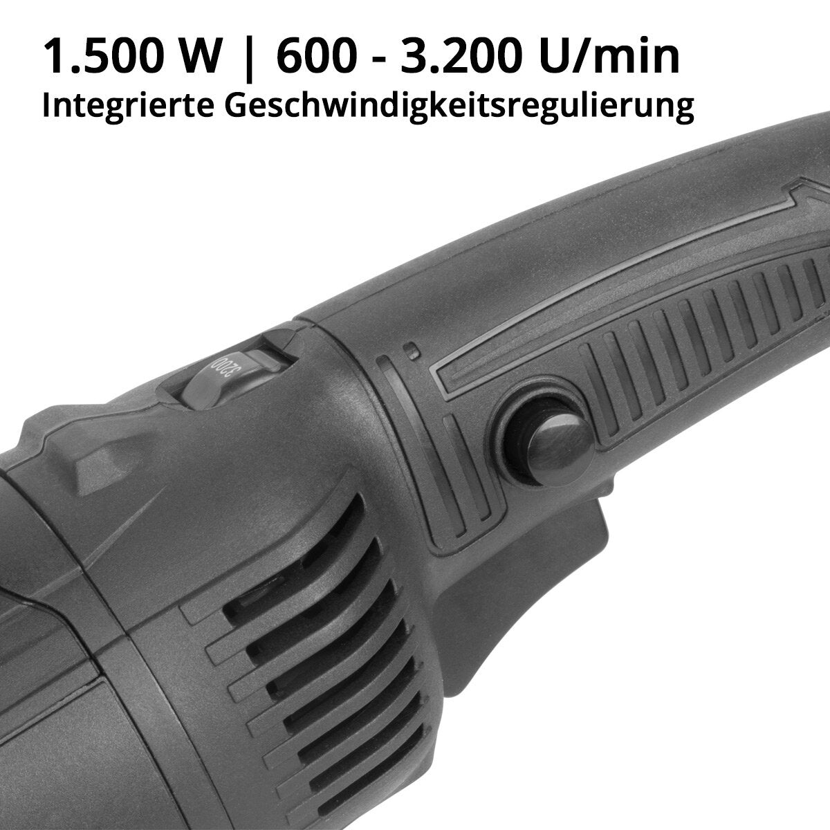 Machine à satiner STAHLWERK SM-1500 ST d'une puissance de 1 500 W et 600 - 3 200 tr/min pour rouleaux de satinage de 125 mm, ponceuse à brosse | Rectifieuse de rouleaux | Meuleuse à brosse | Rouleau de ponçage
