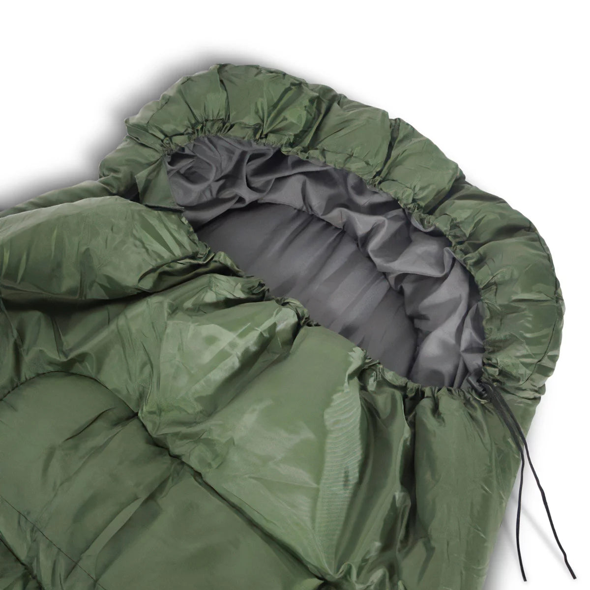 STAHLWERK Schlafsack SB-700 ST bis -15°C | Füllung 330g/m2 | Outdoorschlafsack | Campingschlafsack | Mumienschlafsack | Reiseschlafsack | Sommer- und Winterschlafsack | Trekking