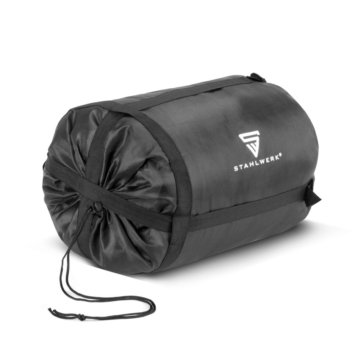 Saco de dormir STAHLWERK SB-400 ST hasta -15°C Saco de dormir para exterior 4 estaciones | Saco de dormir para acampar | Saco de dormir momia | Saco de dormir de viaje | Saco de dormir de verano e invierno.