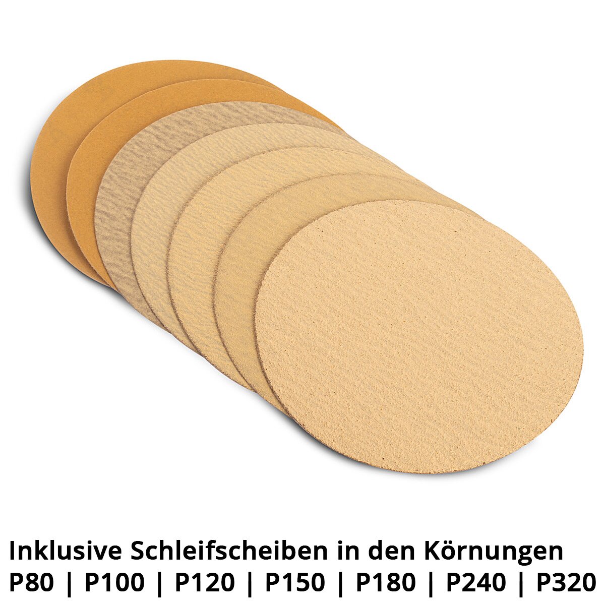 STAHLWERK hand sanding block set with P80 | P100 | P120 | P150 | P180 | P240 | P320 grit sanding block | Abrasive sponge | Hand sander made of PU foam with Velcro abrasive 85 x 125 mm